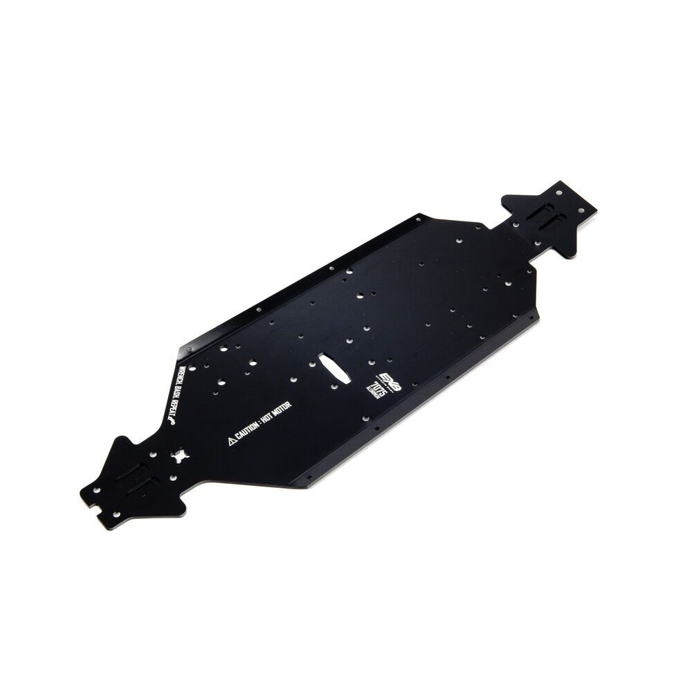 Arrma Aluminum Chassis CNC 7075 T6 SWB Black (Z-ARA320572)