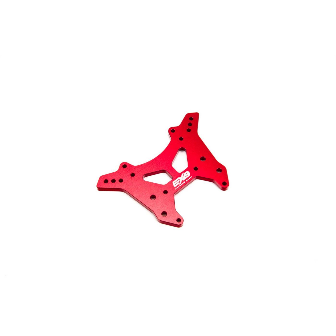 Arrma Front Shock Tower CNC 7075 T6 Aluminum L Red (Z-ARA320577)