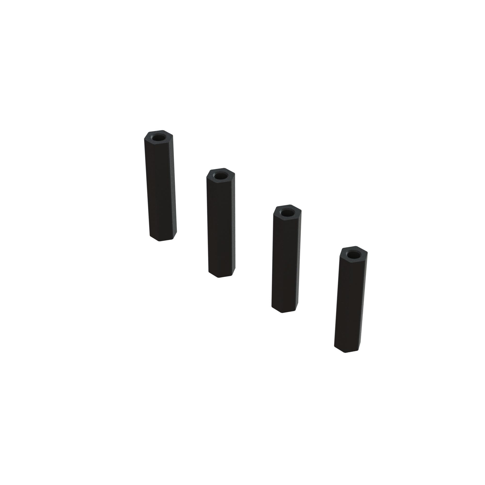 Arrma Aluminum Servo Mount Posts (4) (Z-ARA320651)