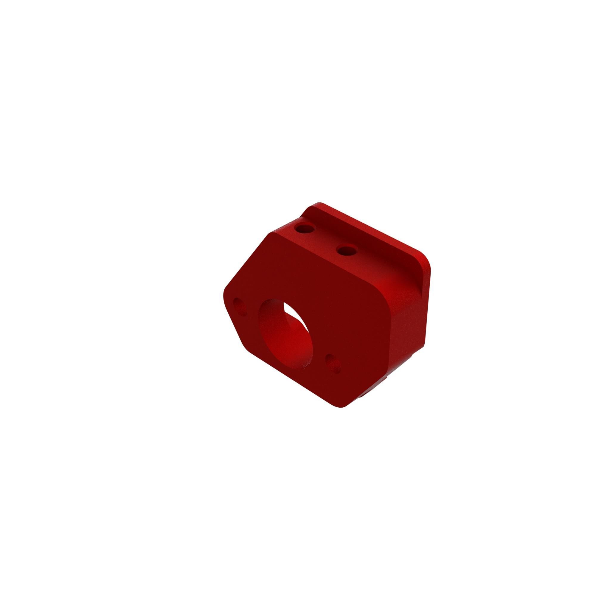 Arrma Sliding Motor Mount Plate 40 Series, Red (Z-ARA320665)