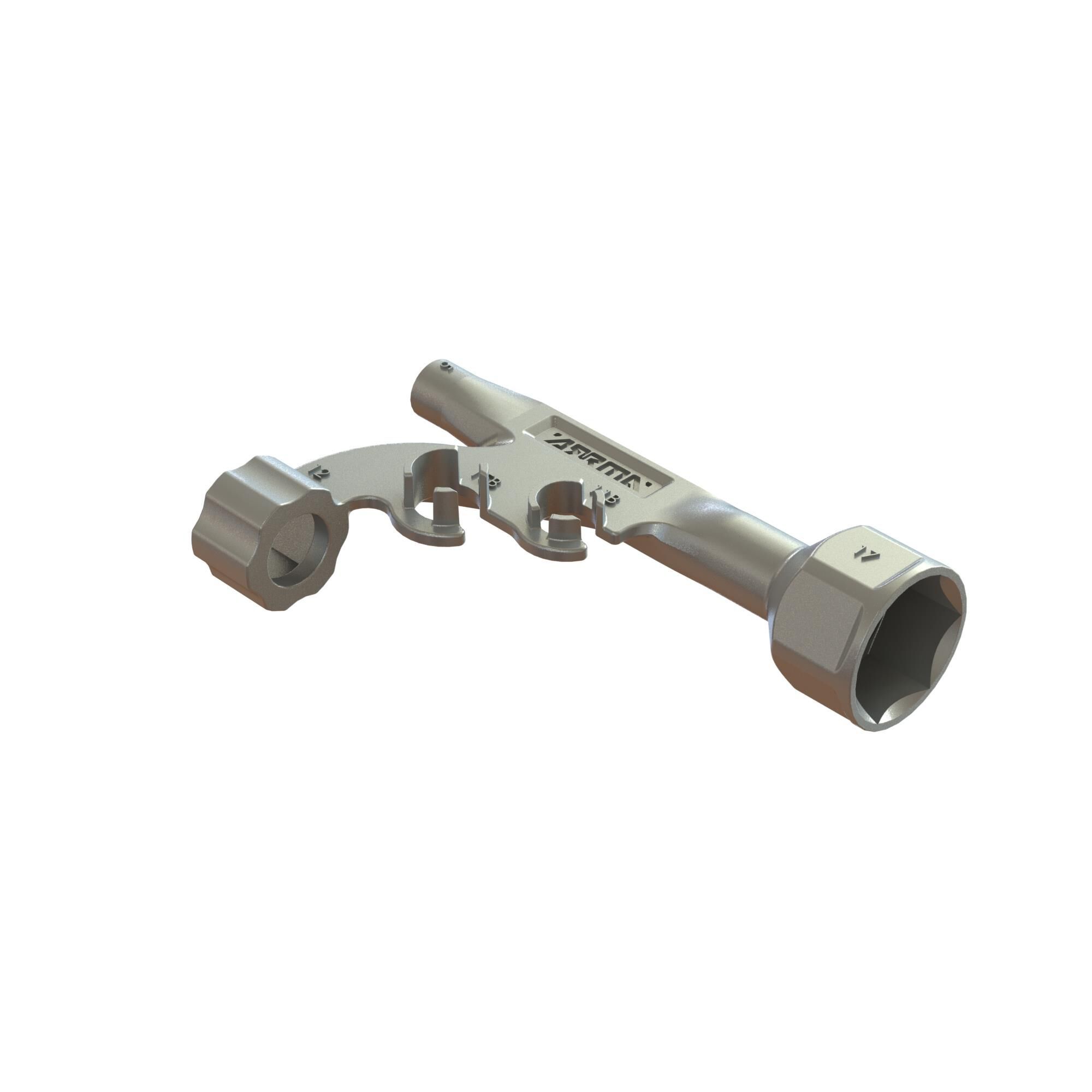 Arrma Metal Multi Tool 5/17mm Nut, 11/15mm Bore Shock (Z-ARA320681)