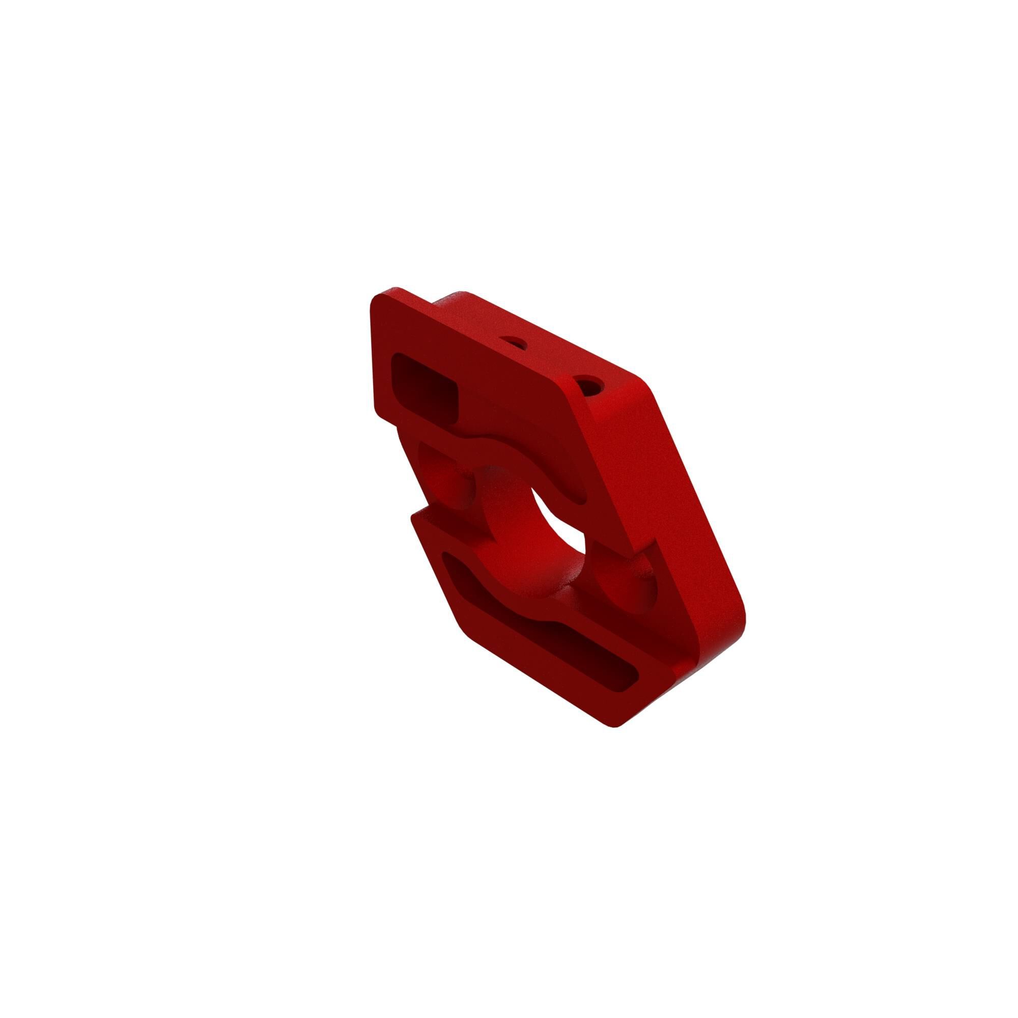 Arrma Sliding Motor Mount Plate 50 Series, Red (Z-ARA320721)