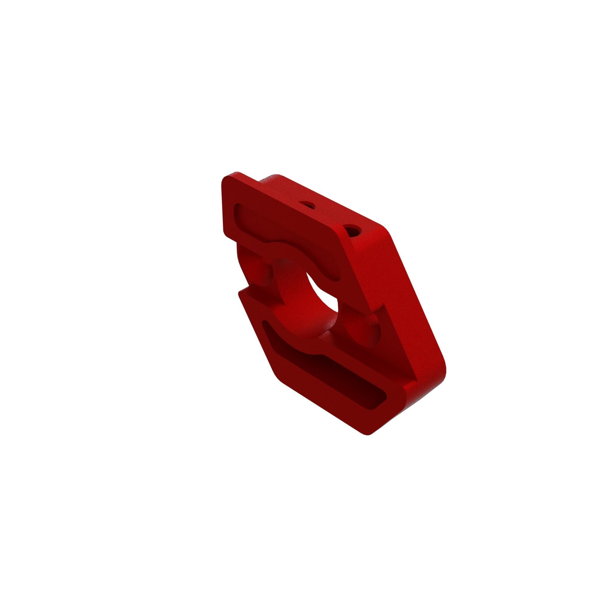 Arrma Sliding Motor Mount Plate 56 Series, Red (Z-ARA320722)