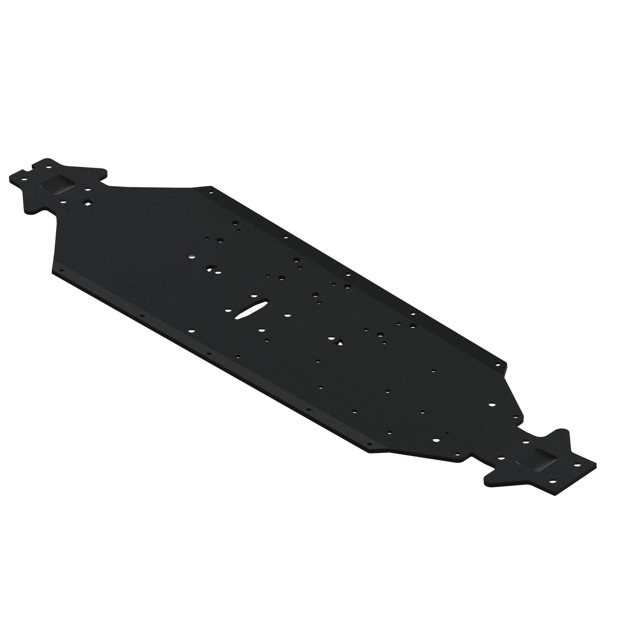 Arrma Aluminum Chassis XLWB (Black) (Z-ARA320732)