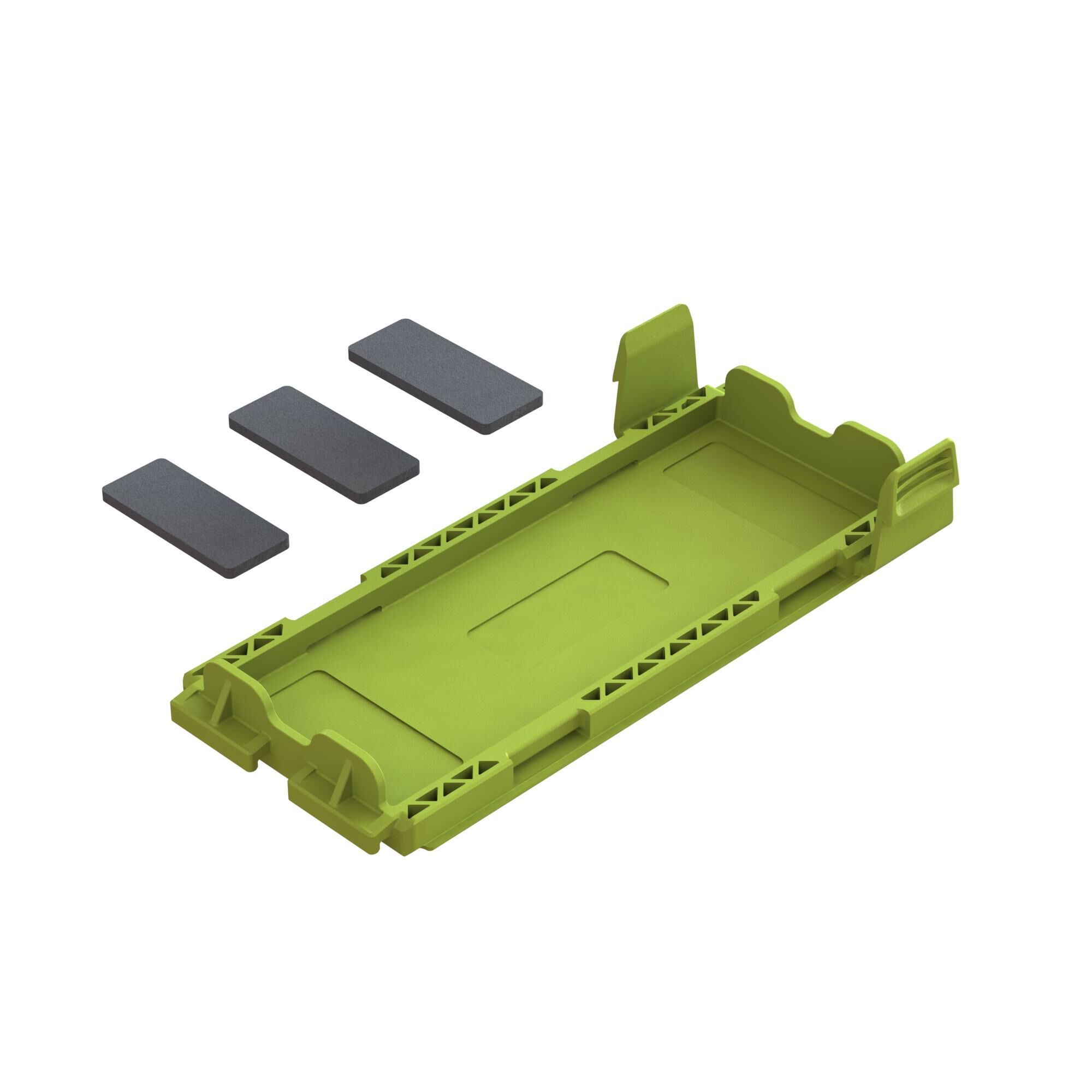 Arrma Battery Door Set - Fluoro Yellow (Z-ARA320775)