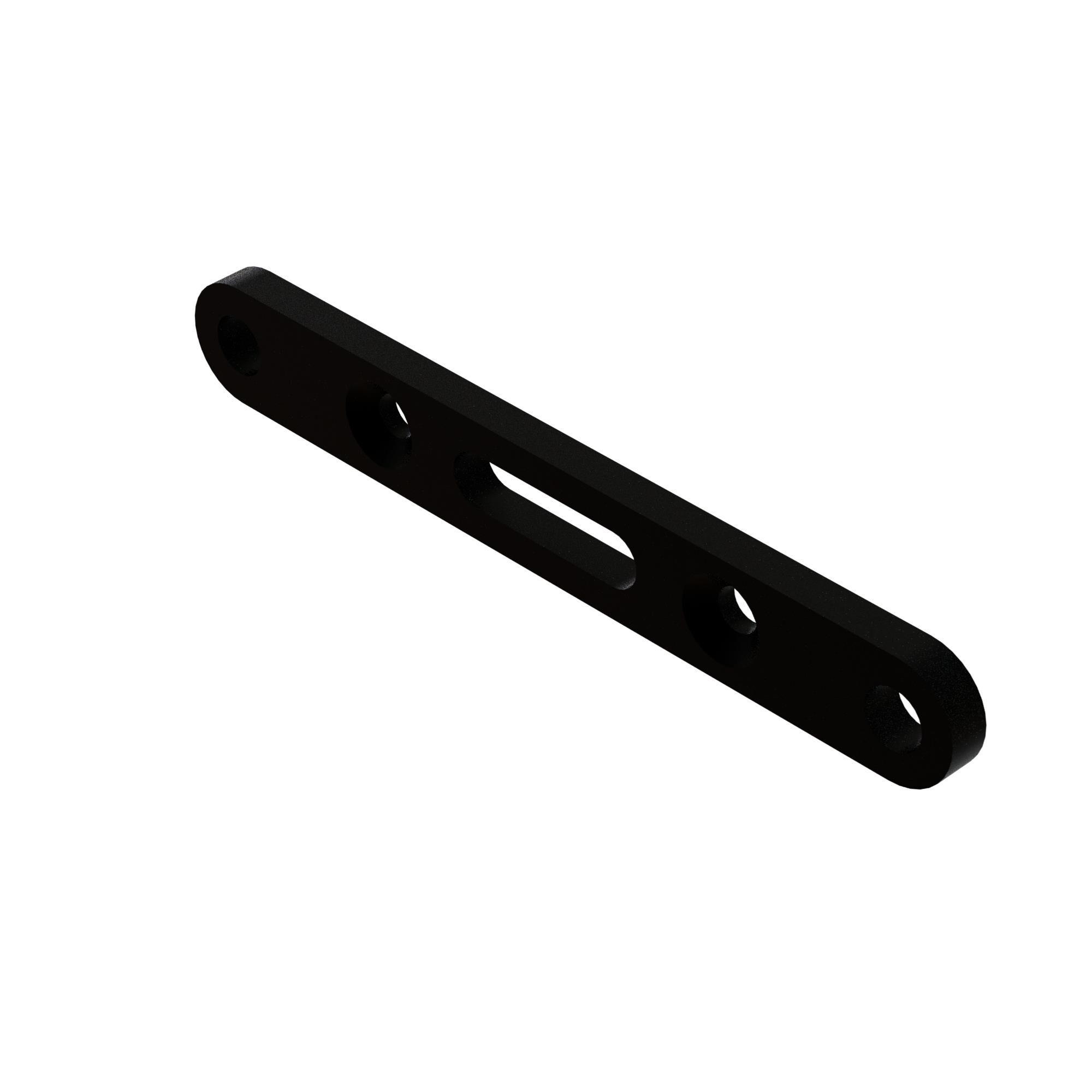 Arrma Aluminum RR Suspension Mount (Black) (1Pc) (Z-ARA320781)
