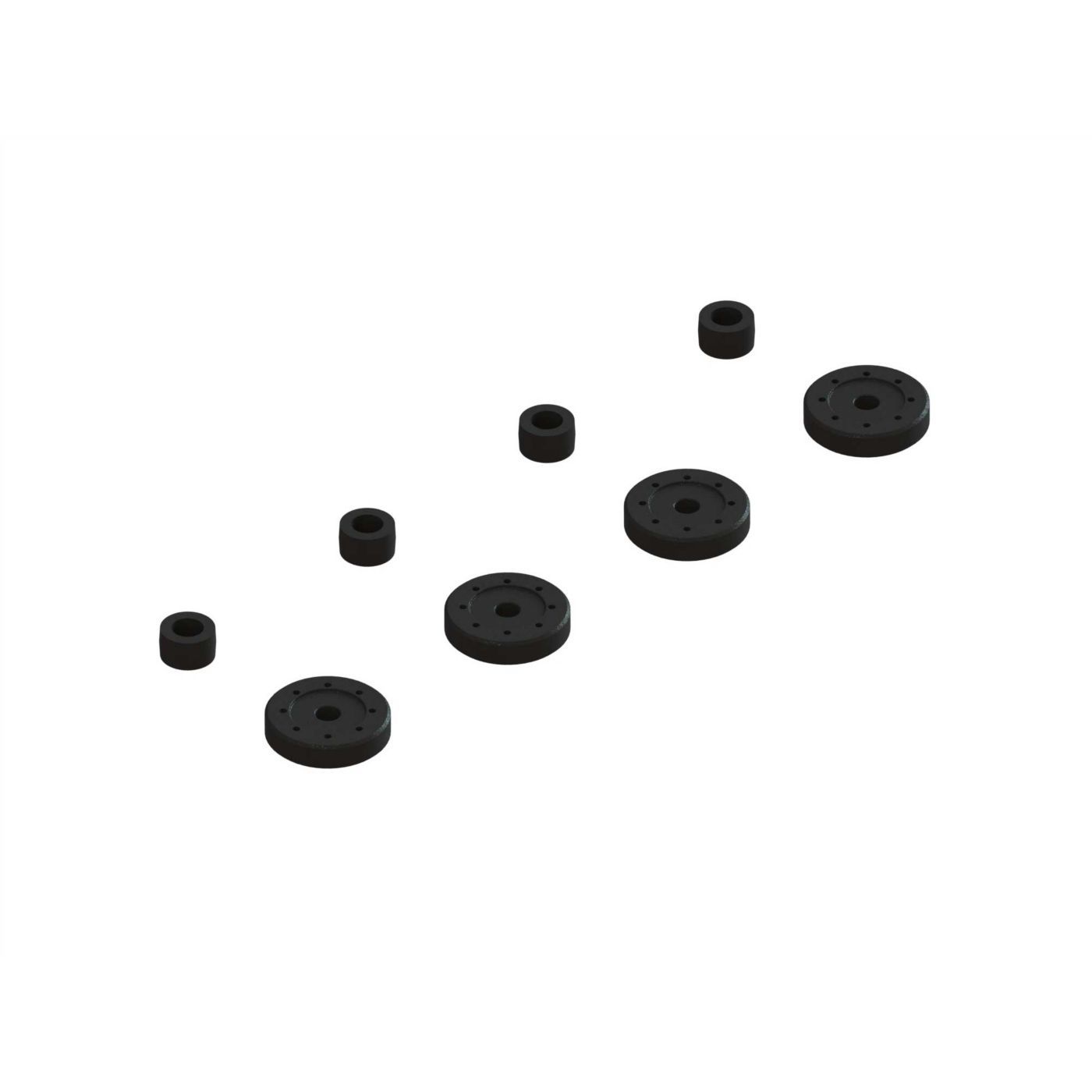 Arrma Shock Pistons &amp; Cartridge Spacers (4 Shocks) (Z-ARA330570)