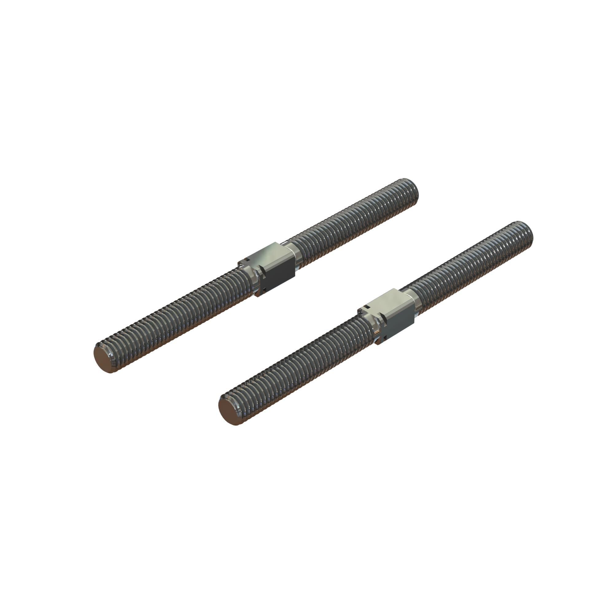 Arrma Steel Turnbuckle M8x105mm Silver (2) (Z-ARA330745)