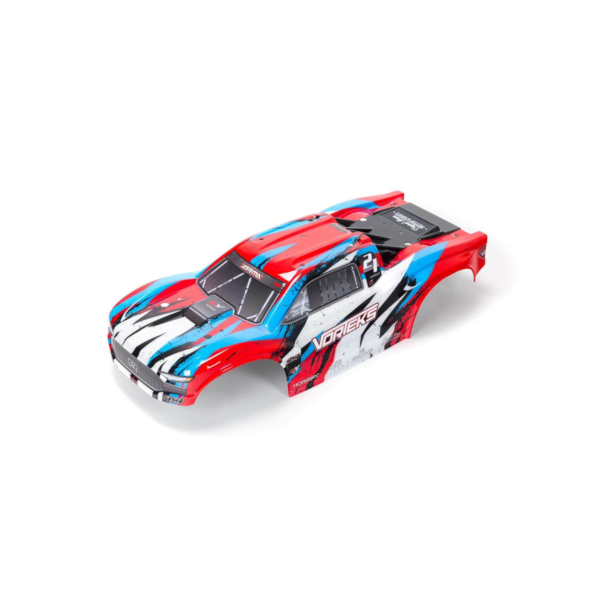 Arrma Finished Body, Color 1: VORTEKS 4X4 BLX (Z-ARA402319)