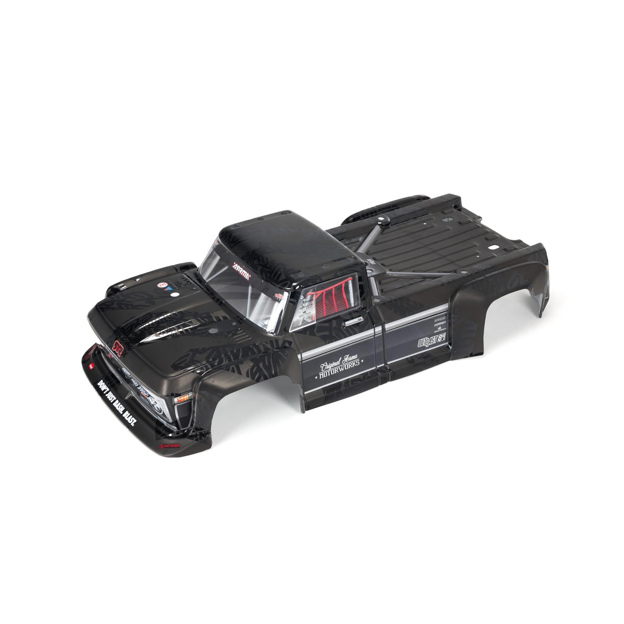 Arrma Outcast 1/5th EXB Finished Body Black (Z-ARA409009)