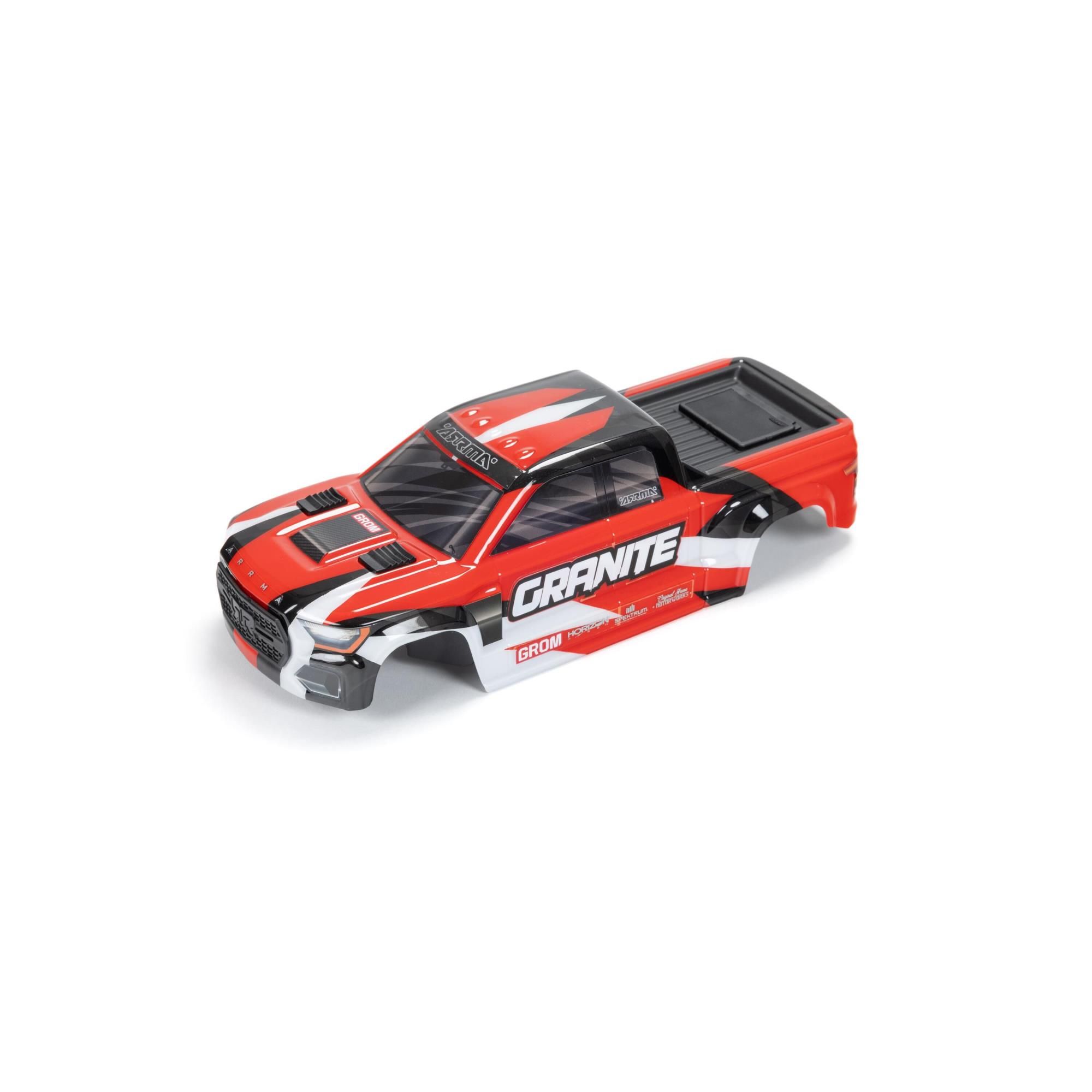 Arrma Granite GROM Body (Red/Camo) (Z-ARA412002)
