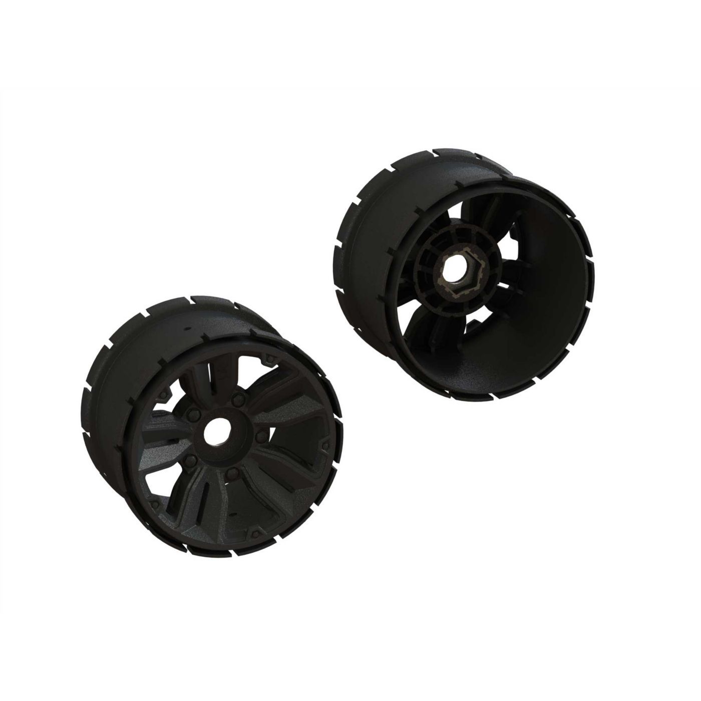 Arrma Mt Wheel 4.9&quot; 24mm Hex (1 Pair) (Z-ARA510122)
