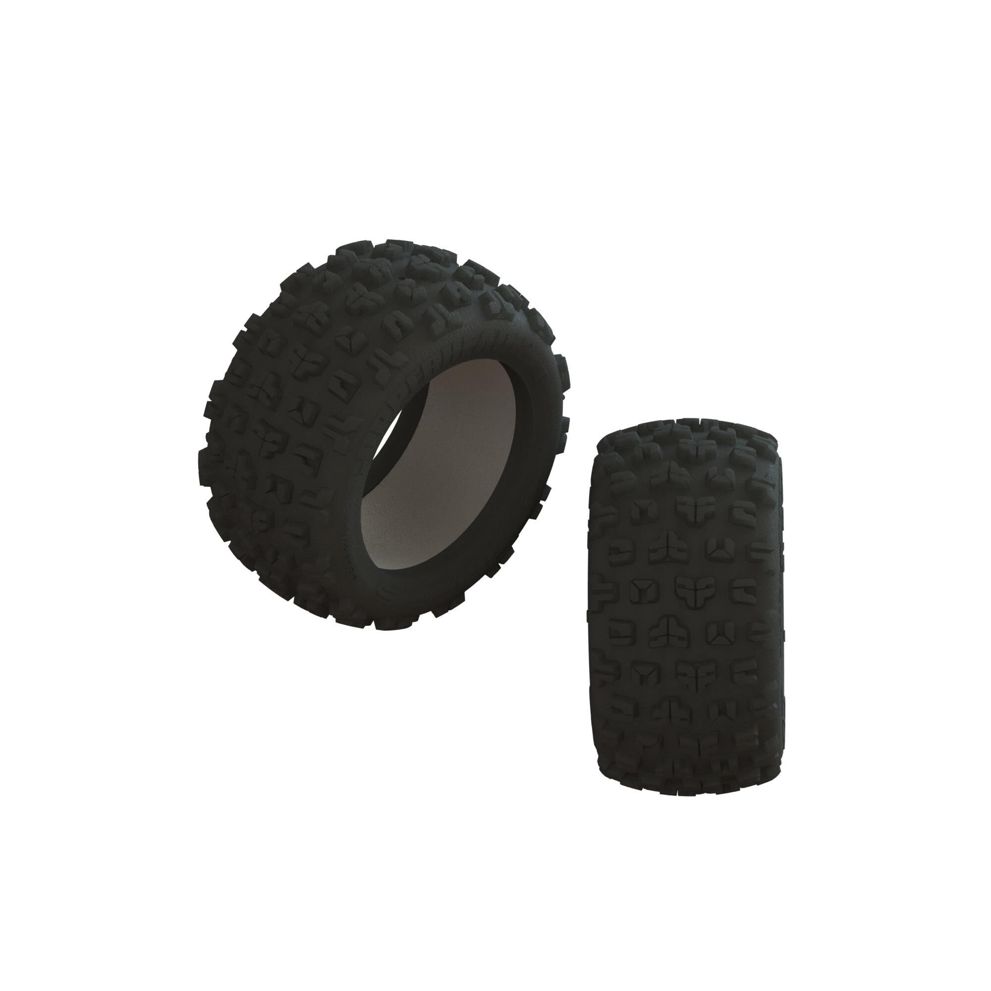 Arrma dBoots Copperhead2 LP Tires &amp; Inserts (2) (Z-ARA520060)