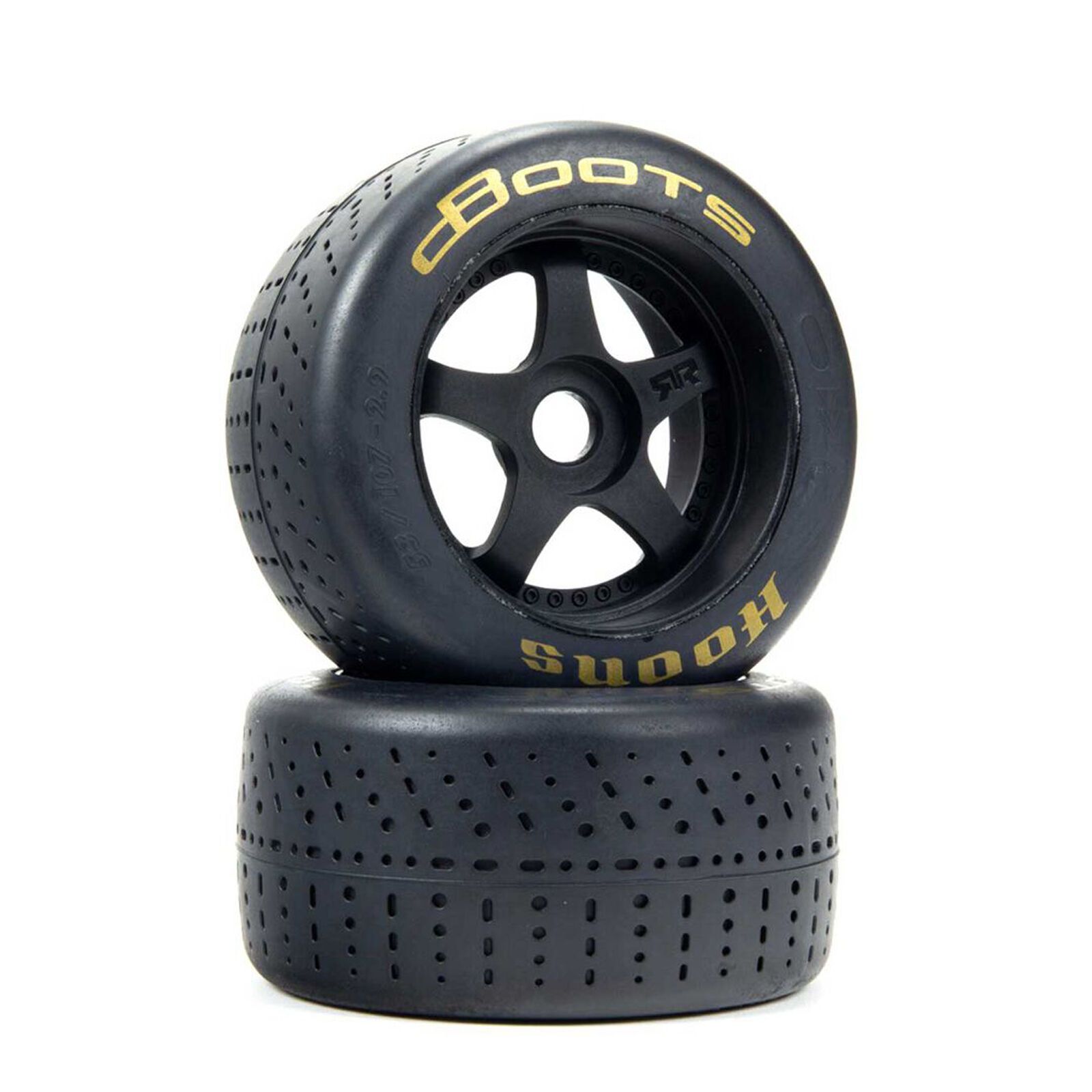 Arrma dBoots Hoons 53/100 2.9 Tire Set Gold 5-Spoke (2) (Z-ARA550101)