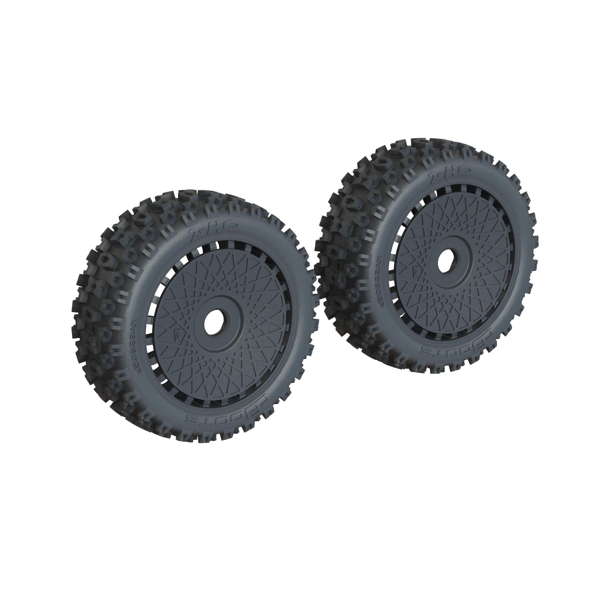 Arrma dBoots &#039;2-HO&#039; Tire Set Glued (Z-ARA550118)