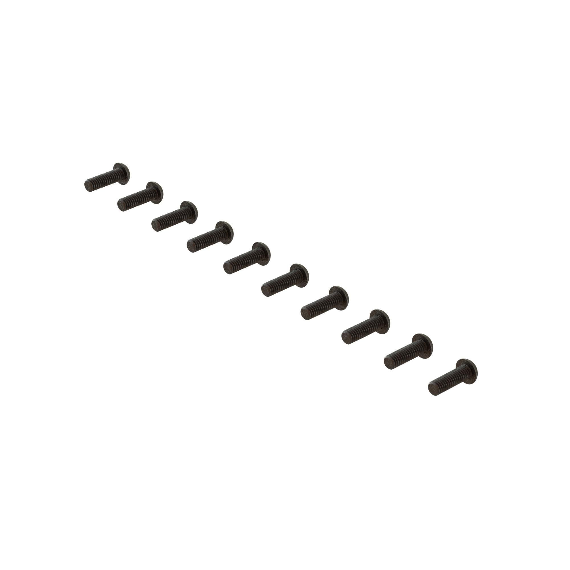 Arrma Button Head Screw M2.5x8mm (10) (Z-ARA702006)