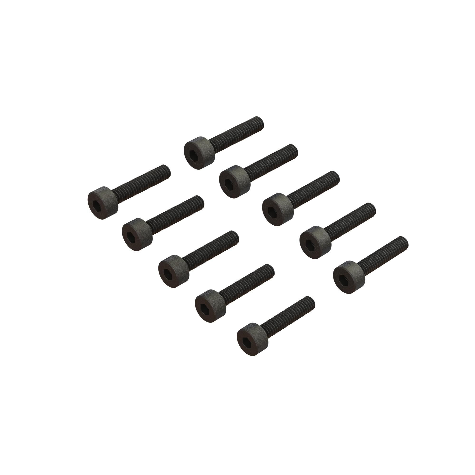 Arrma Cap Head Screw M2x10mm (10pcs) (Z-ARA702012)