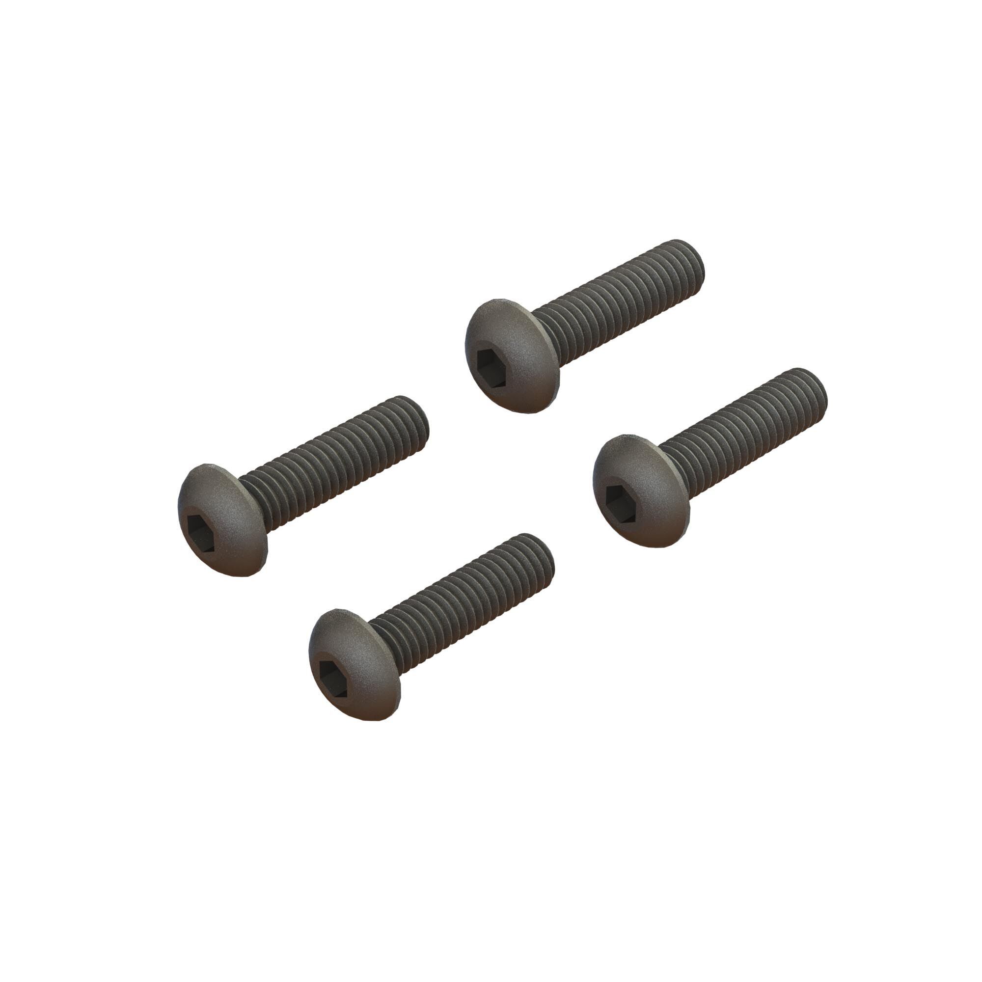 Arrma Button Head Screw M4x16mm (4) (Z-ARA721416)