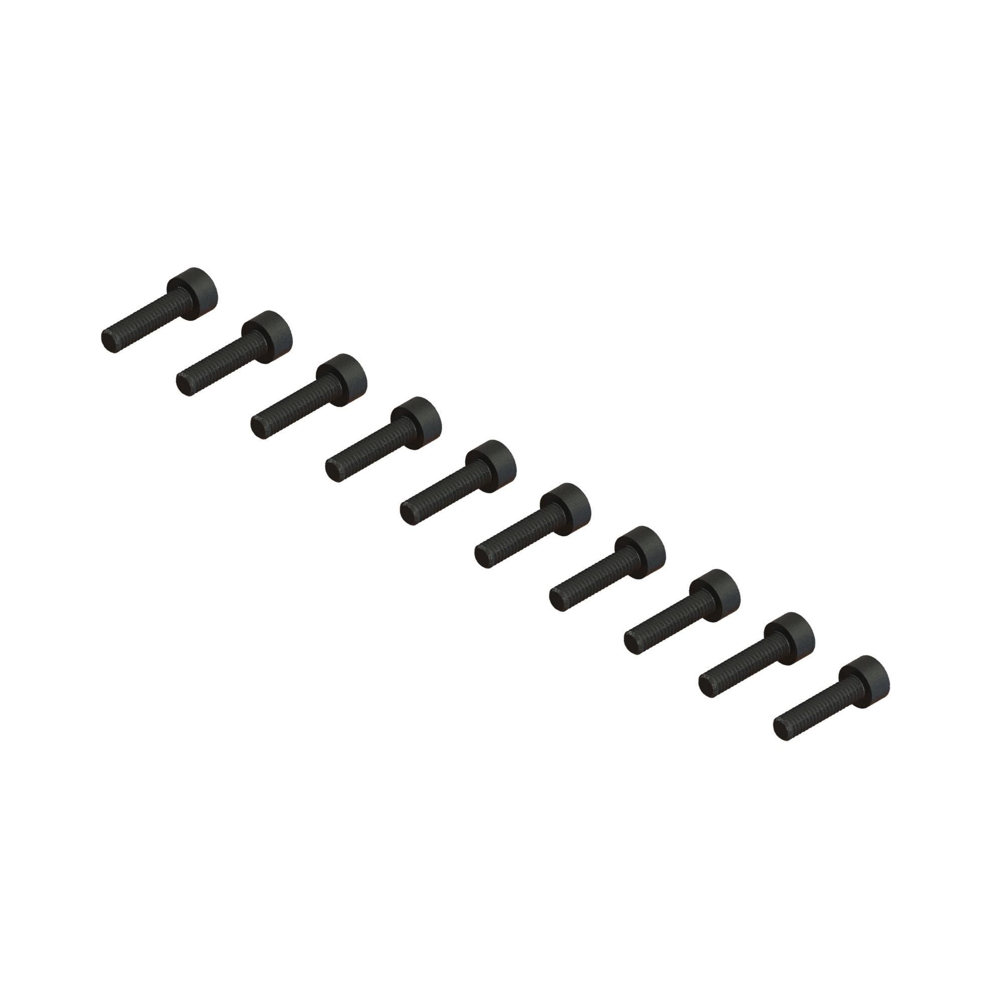 Arrma Cap Head Screw M2.5x10mm (10pcs) (Z-ARA723464)