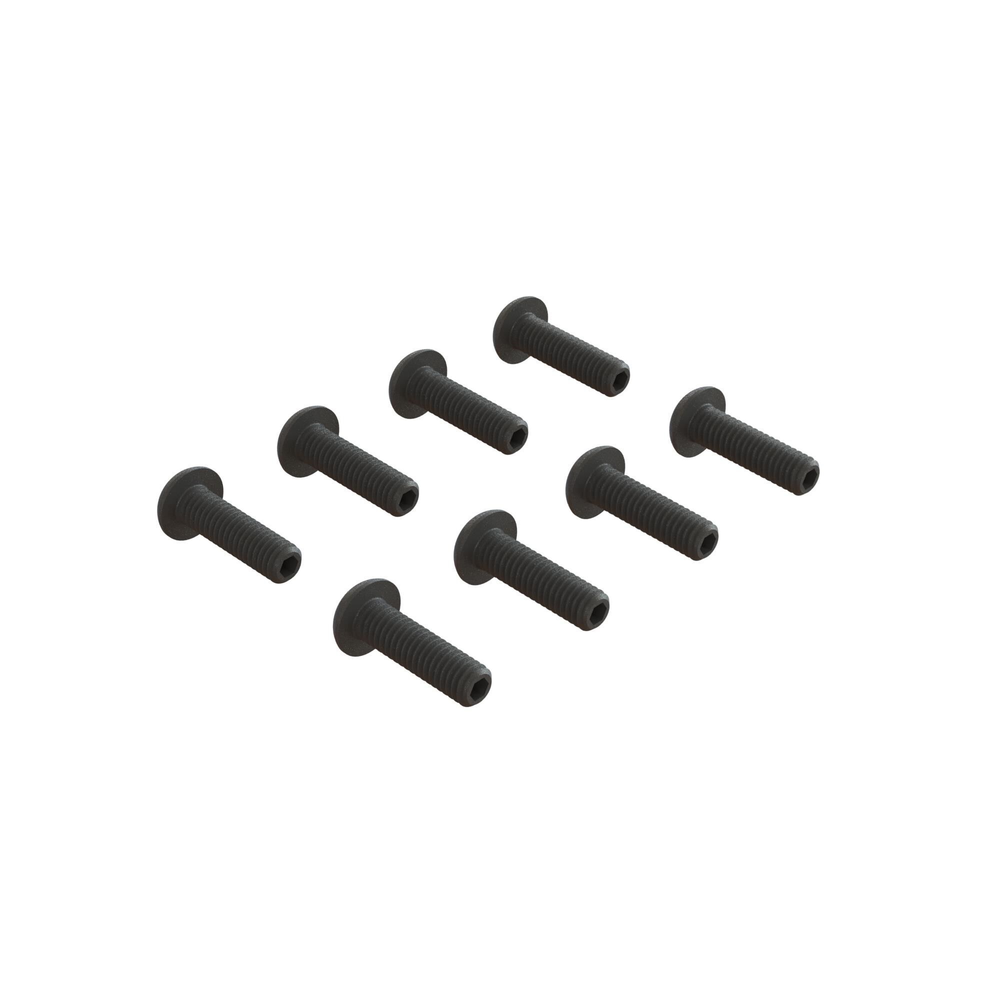Arrma Double Socket Button Head Screw, M4 x 14mm (8) (Z-ARA727414)