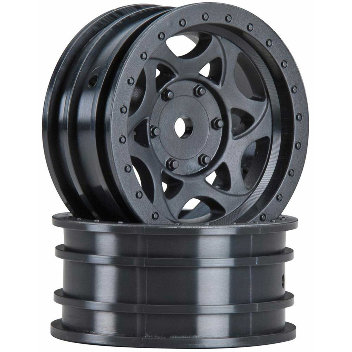 Axial 1.9 Walker Evans Street Wheel Black (2) (Z-AX08138)