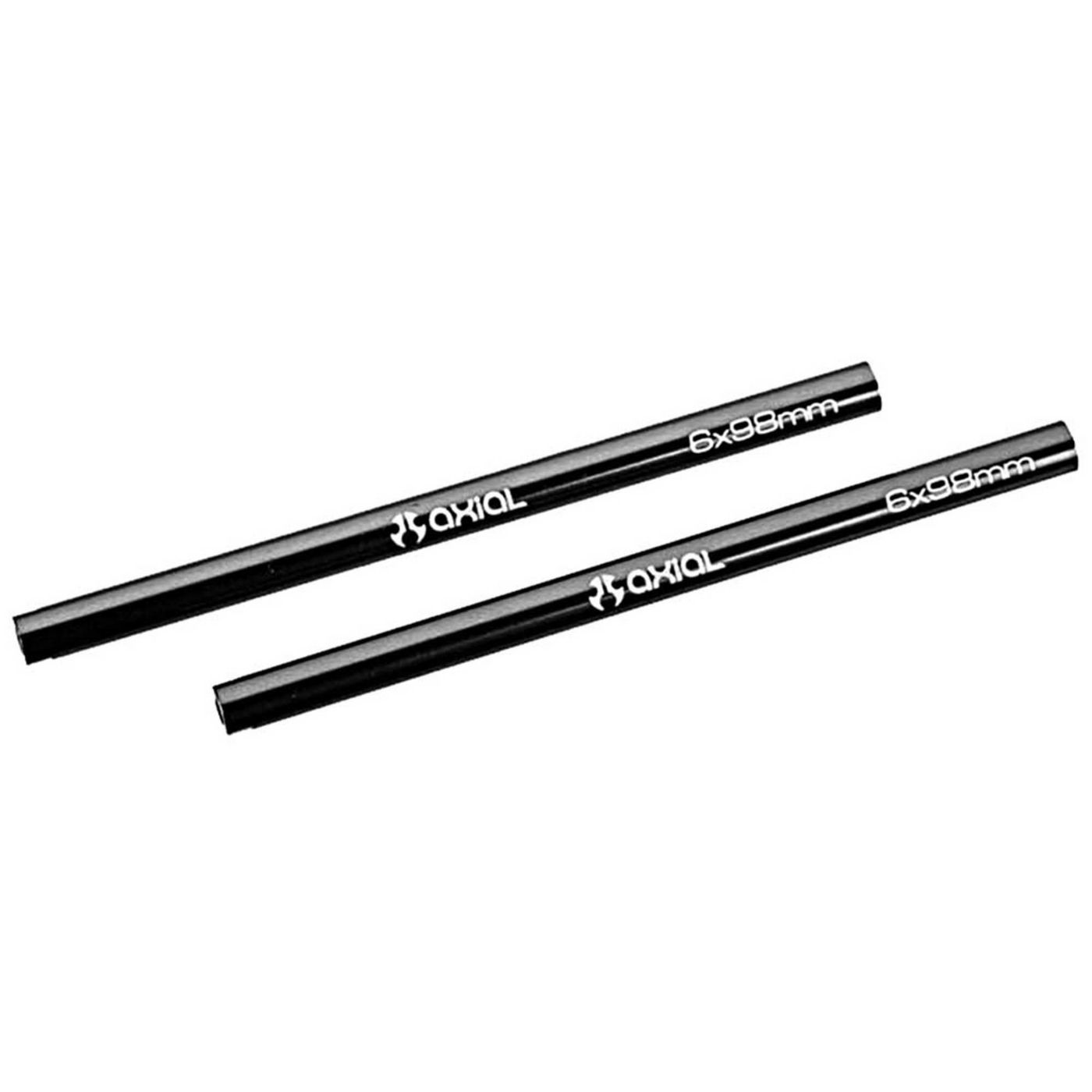 Axial Threaded Aluminum Pipe 6x98mm Grey (2) (Z-AX30518)