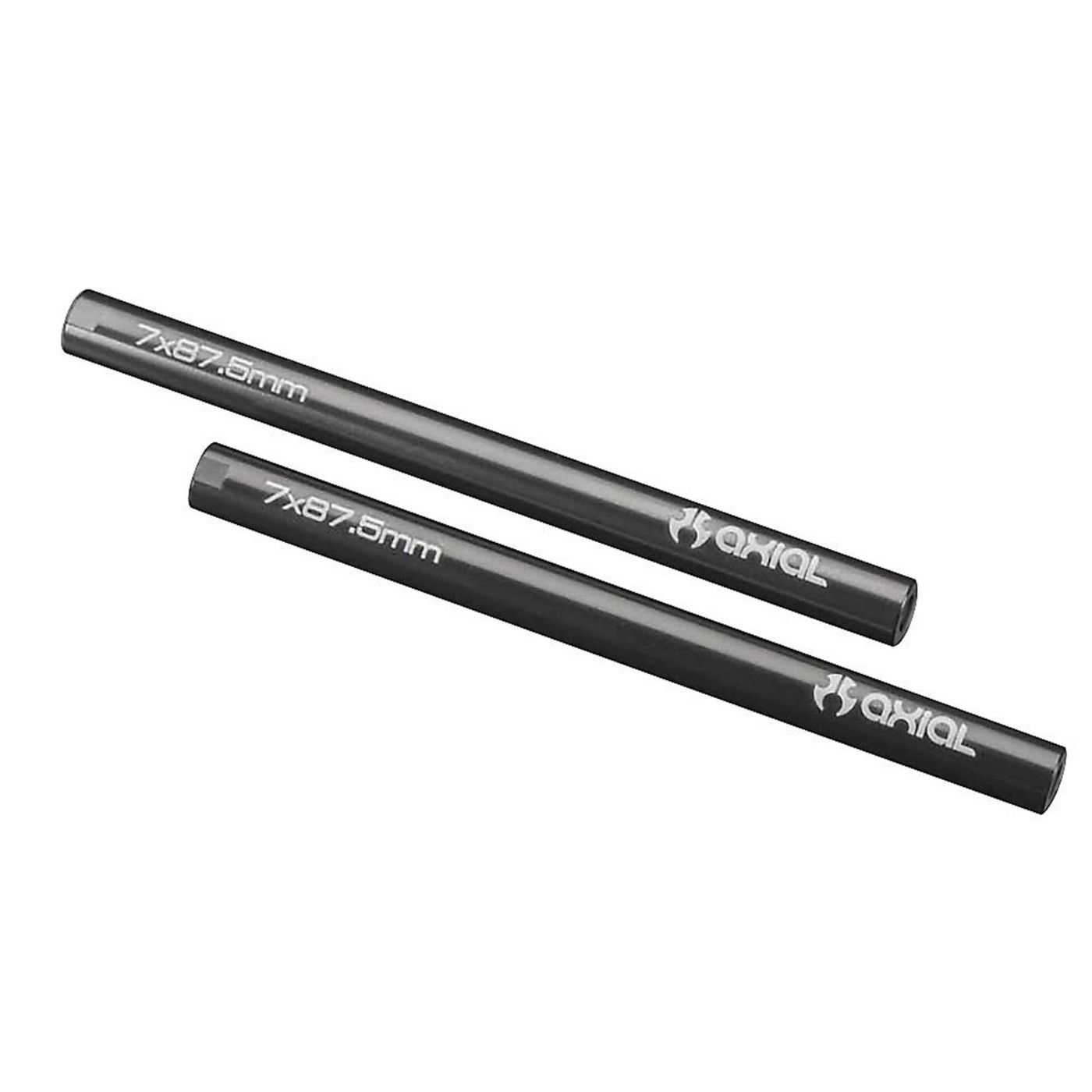 Axial Threaded Aluminum Link 7X87.5mm Grey (2) (Z-AX30792)