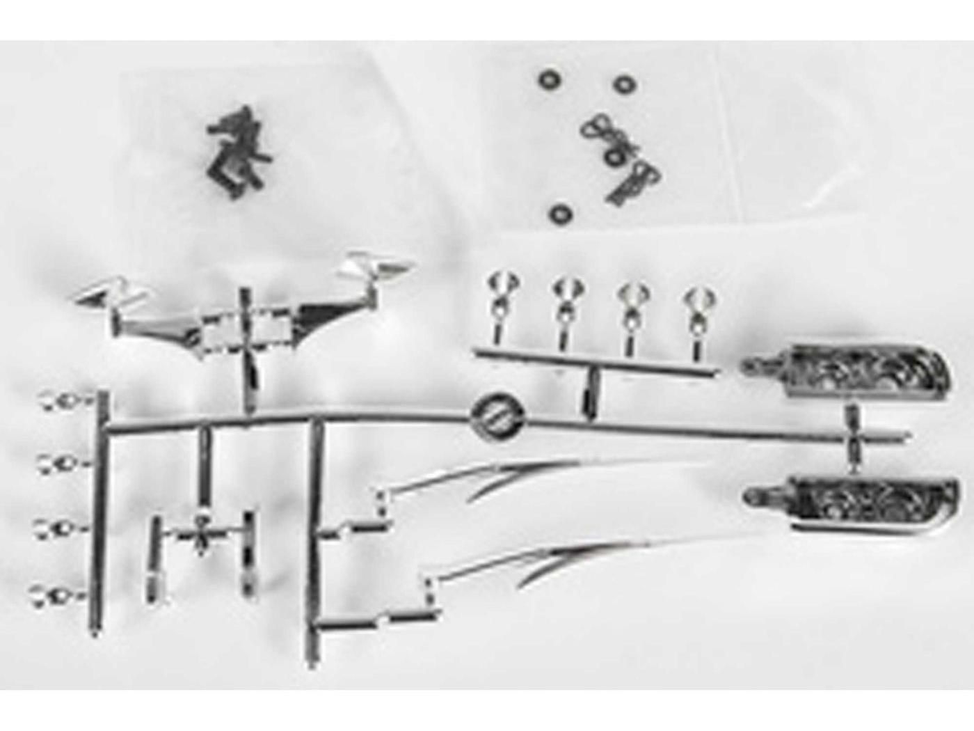 Axial 67 ChevroletC/10 Body Details Chrome SCX10 (Z-AX31556)