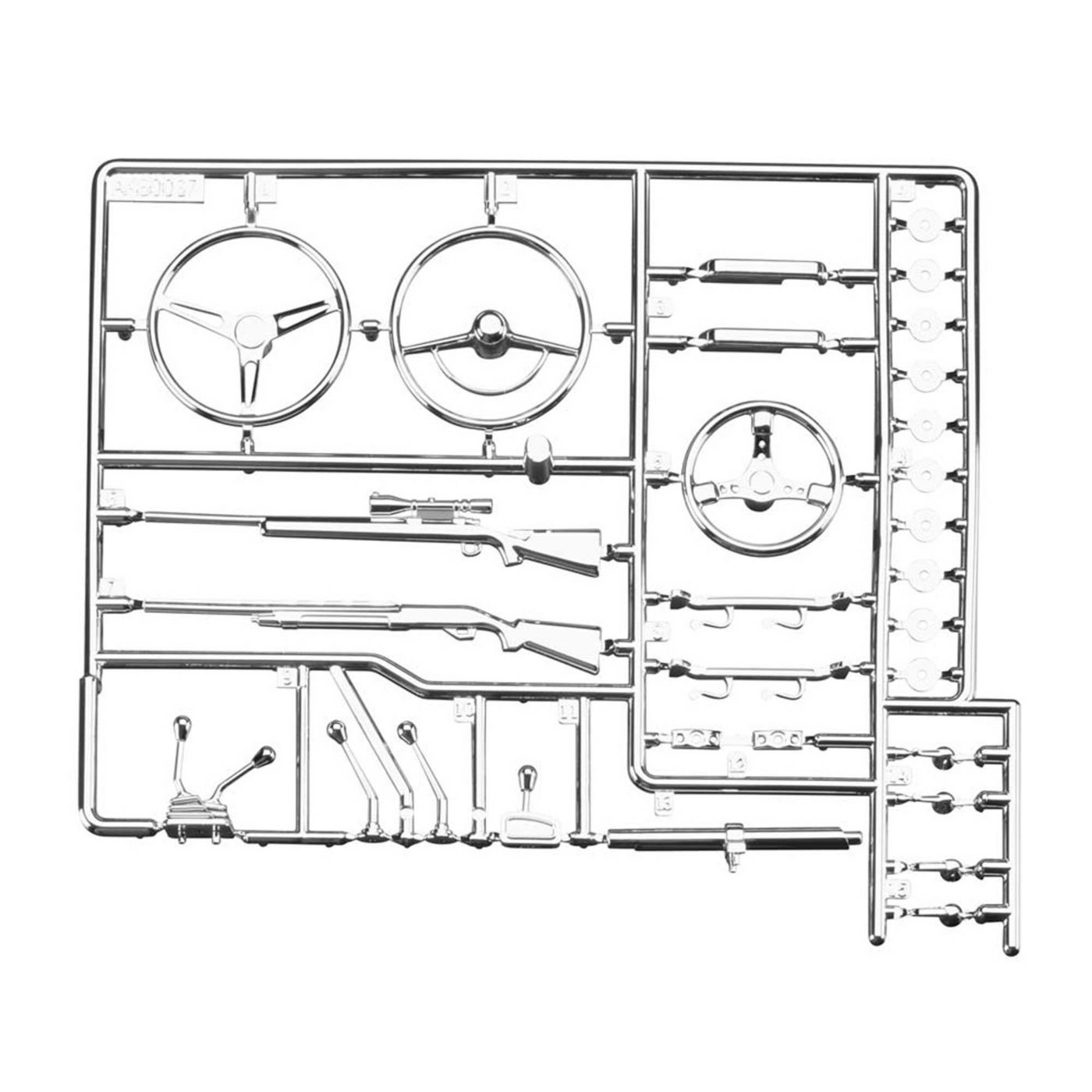 Axial Interior Detail Parts Tree Chrome (Z-AX80047)