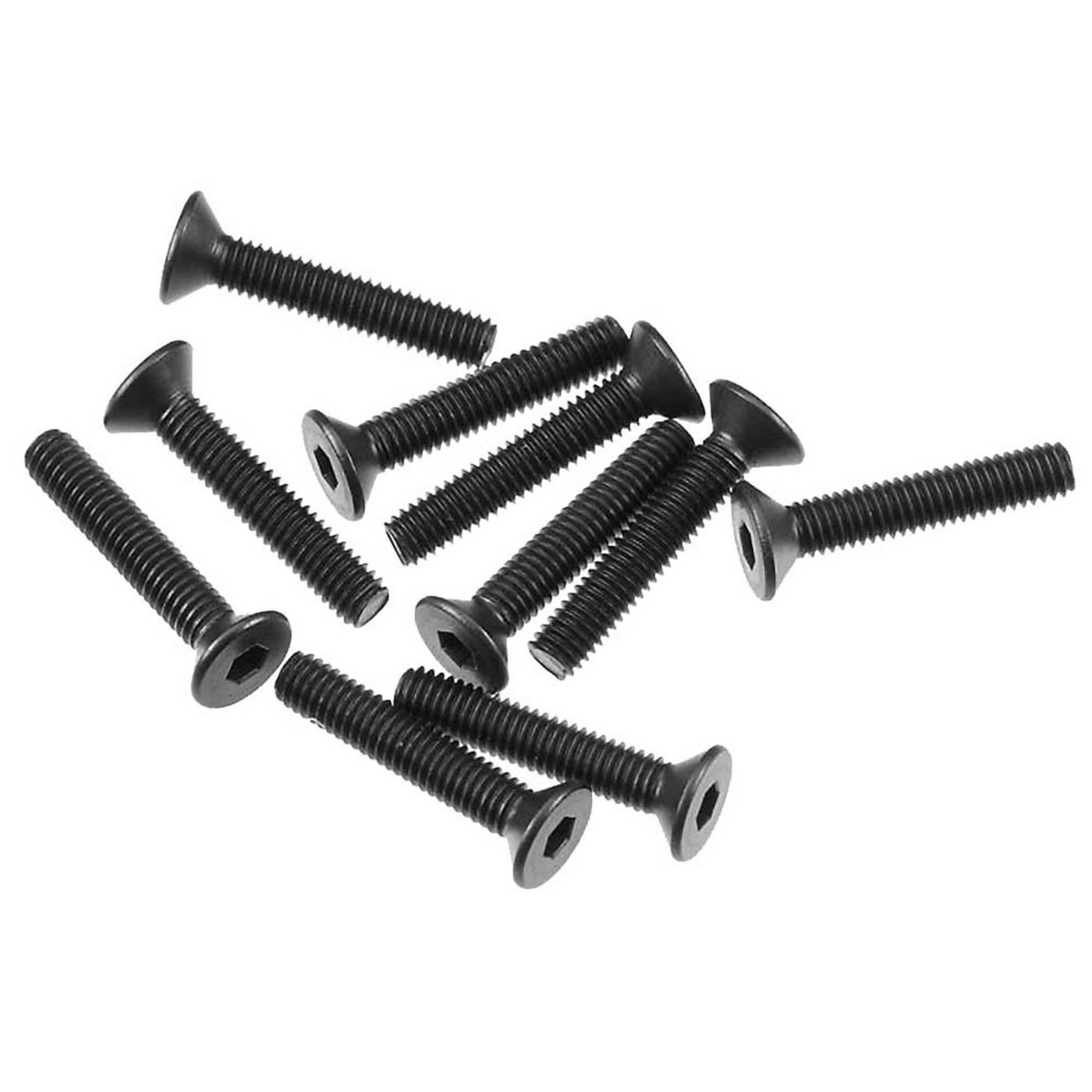 Axial Hex Socket Flat Head M3x16mm Black (10) (Z-AXA0147)