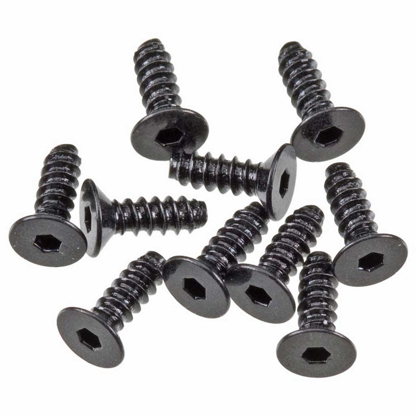 Axial Hex Sckt Tapping Flat Hd M2.6x8mm Blk(10) (Z-AXA0413)
