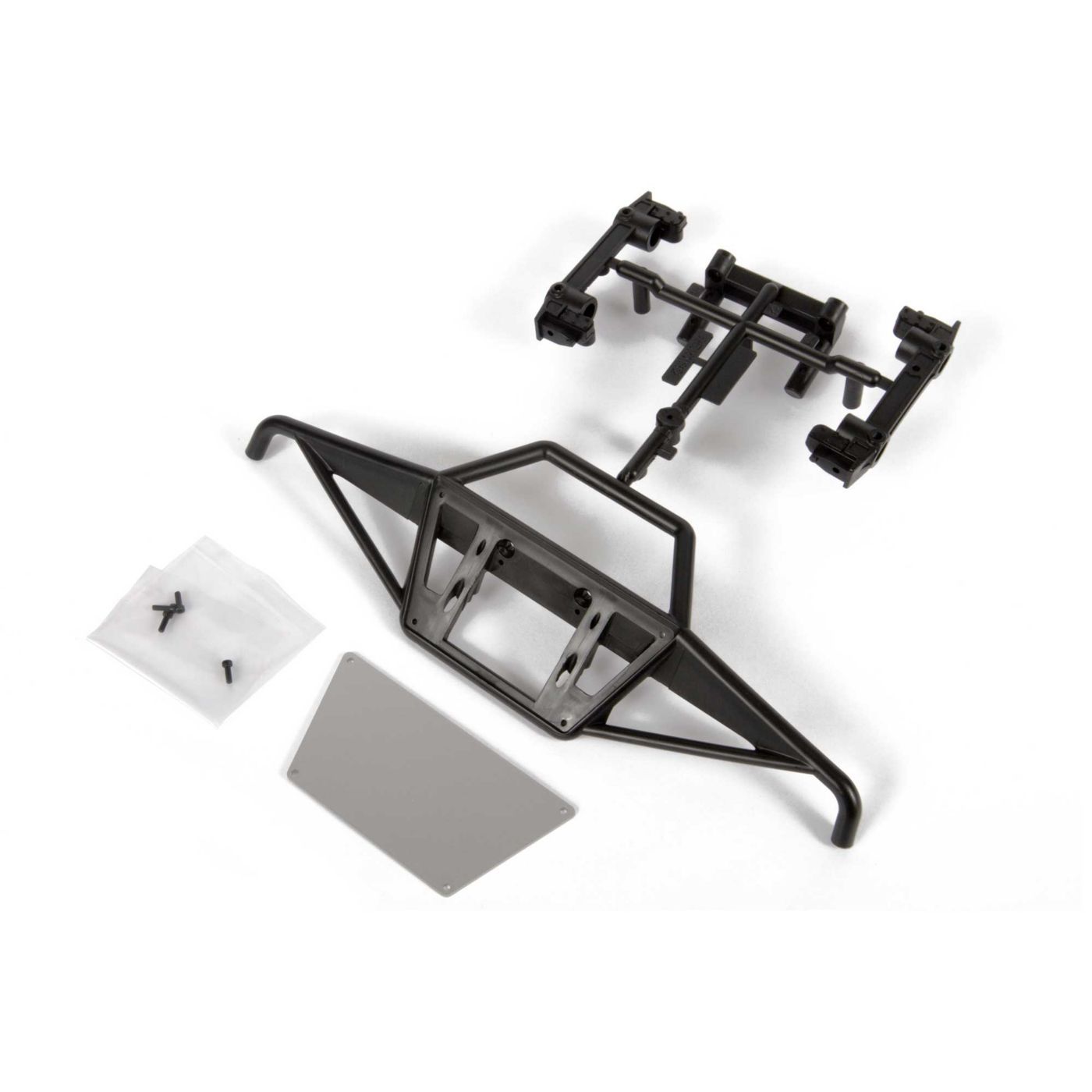 Axial 1955 Ford Front Tube Bumper &amp; Alum Plate (Z-AXI230009)