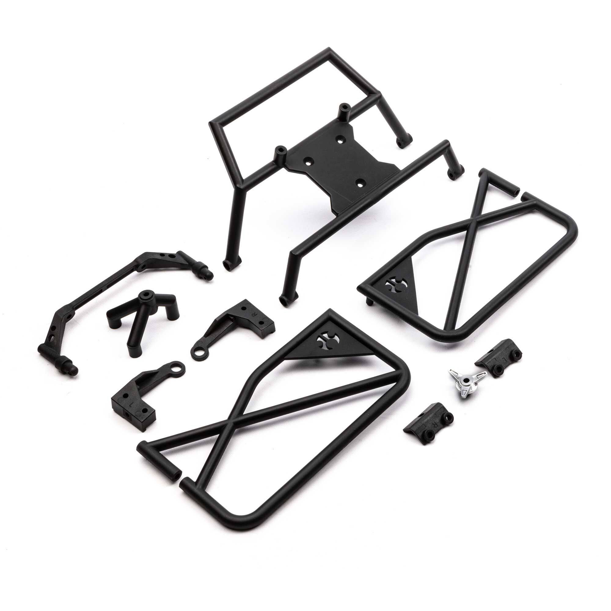 Axial Doors and Tire Carrier, Early Bronco: SCX10 III (Z-AXI230036)