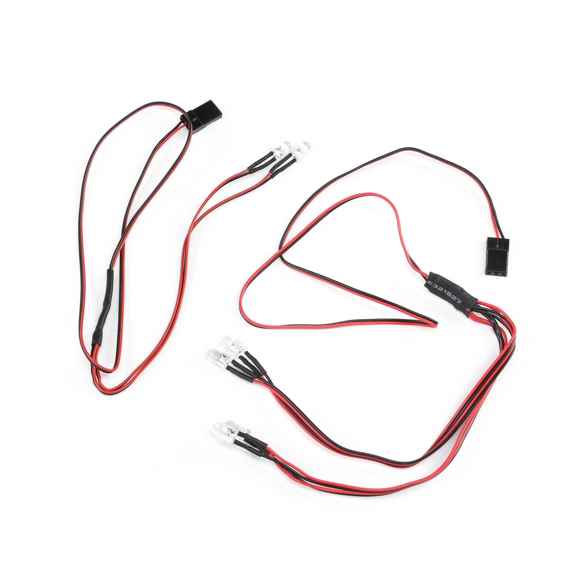 Axial LED Light Set, White/Orange/Red, Early Bronco: SCX10 III (Z-AXI230049)