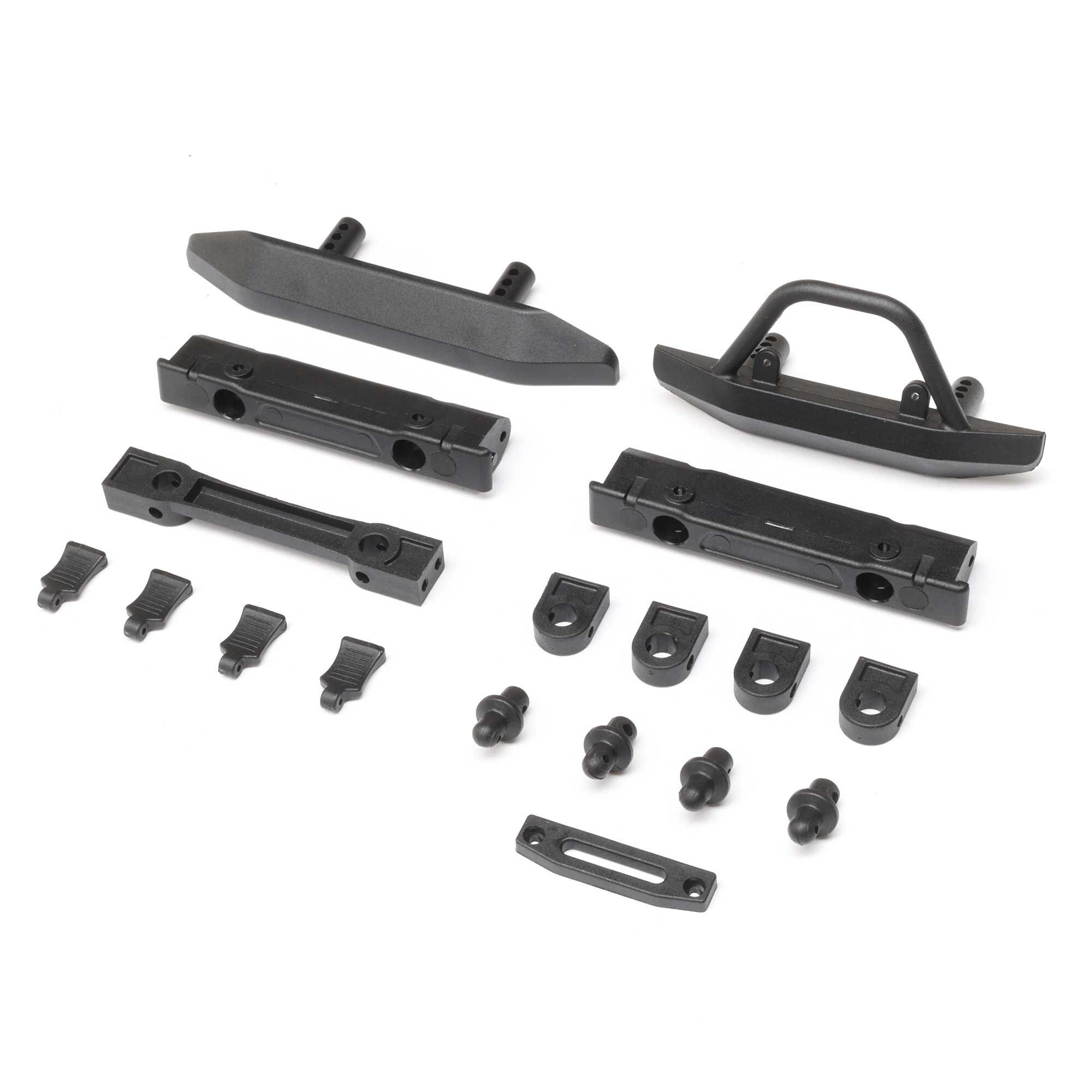 Axial Bumper &amp; Mounts Set: 1/10 SCX10 PRO Comp Scaler (Z-AXI230050)