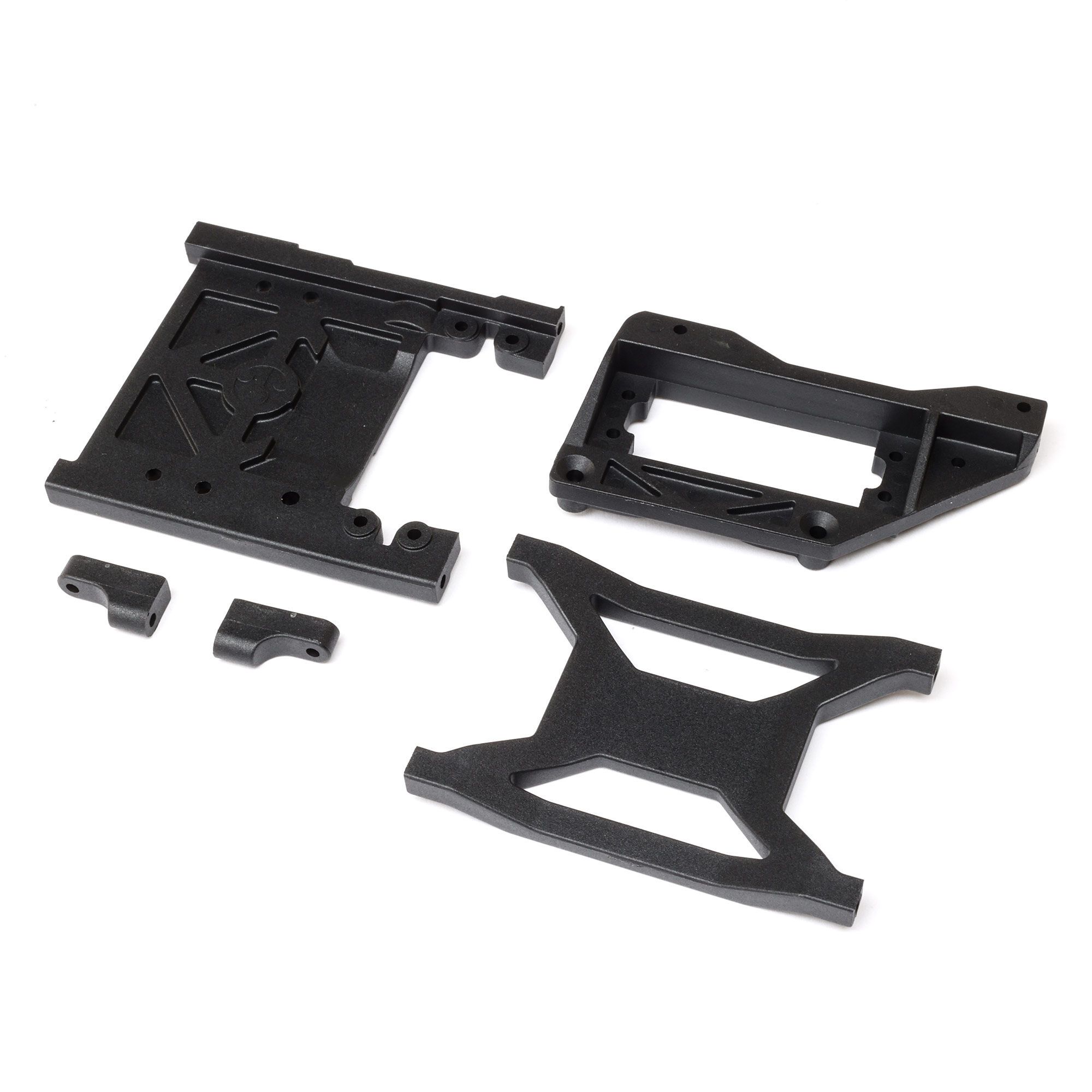 Axial Servo &amp; Winch Mount, Chassis Brace: 1/10 SCX10 PRO Comp Scal (Z-AXI231052)