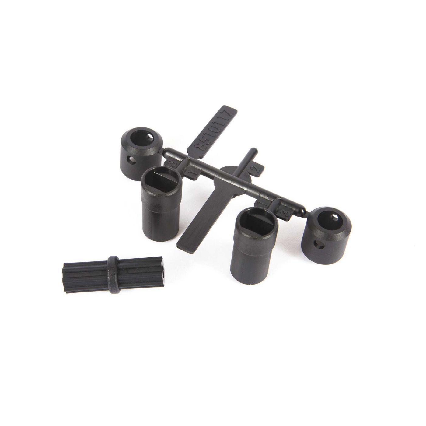 Axial WB8 V2 6x6 Driveshaft Set Short (Z-AXI232001)