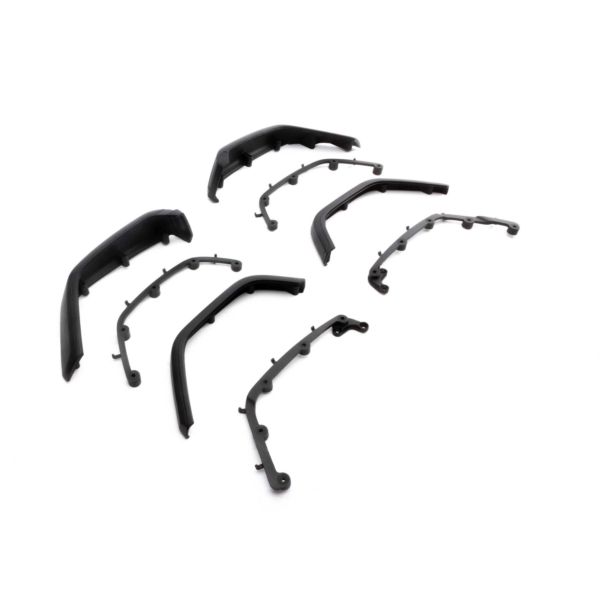 Axial SCX6: Jeep JLU FR &amp; RR Fenders &amp; Mounts (Z-AXI250001)