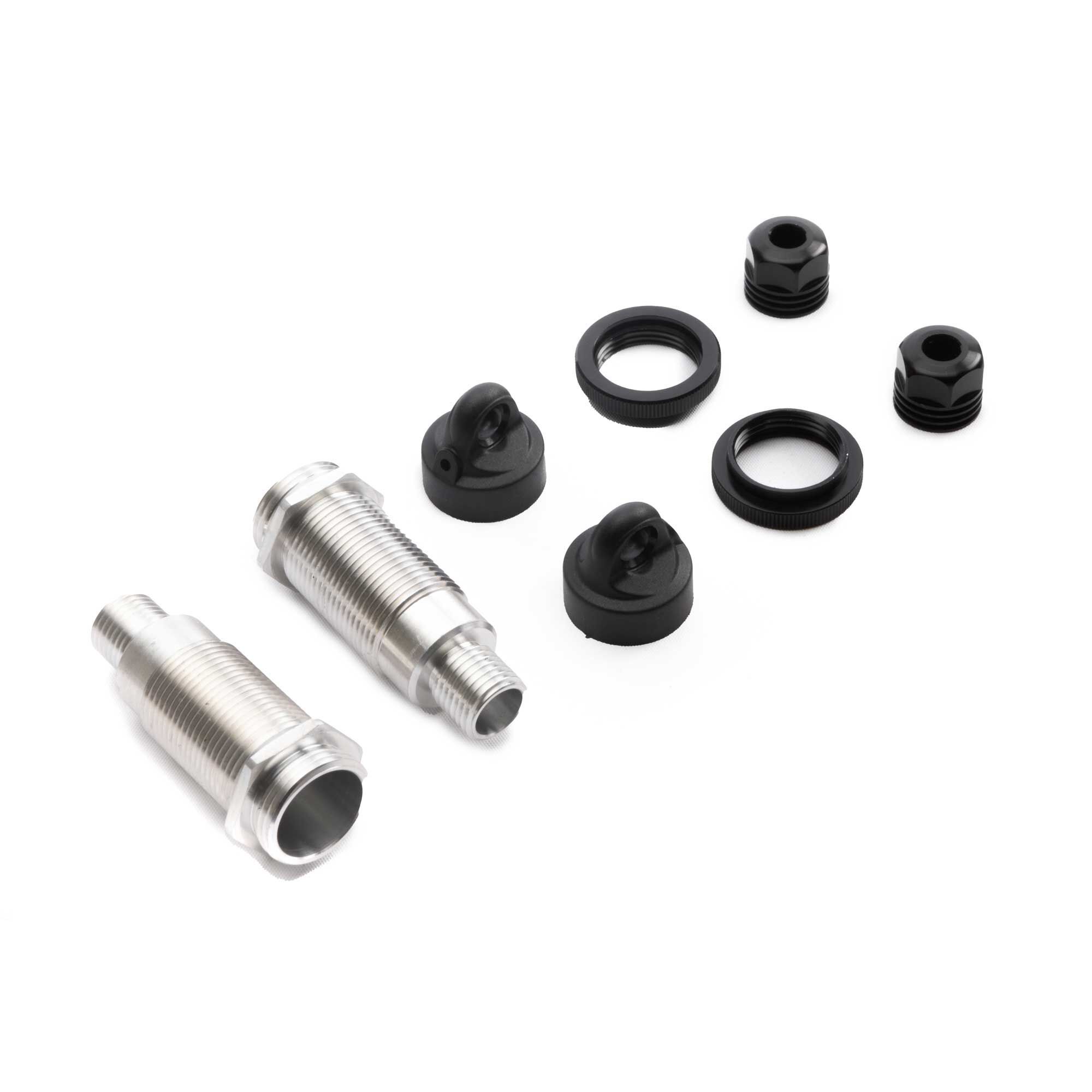 Axial SCX6: Threaded Shock Body, Cap &amp; Collar Set (2) (Z-AXI253000)