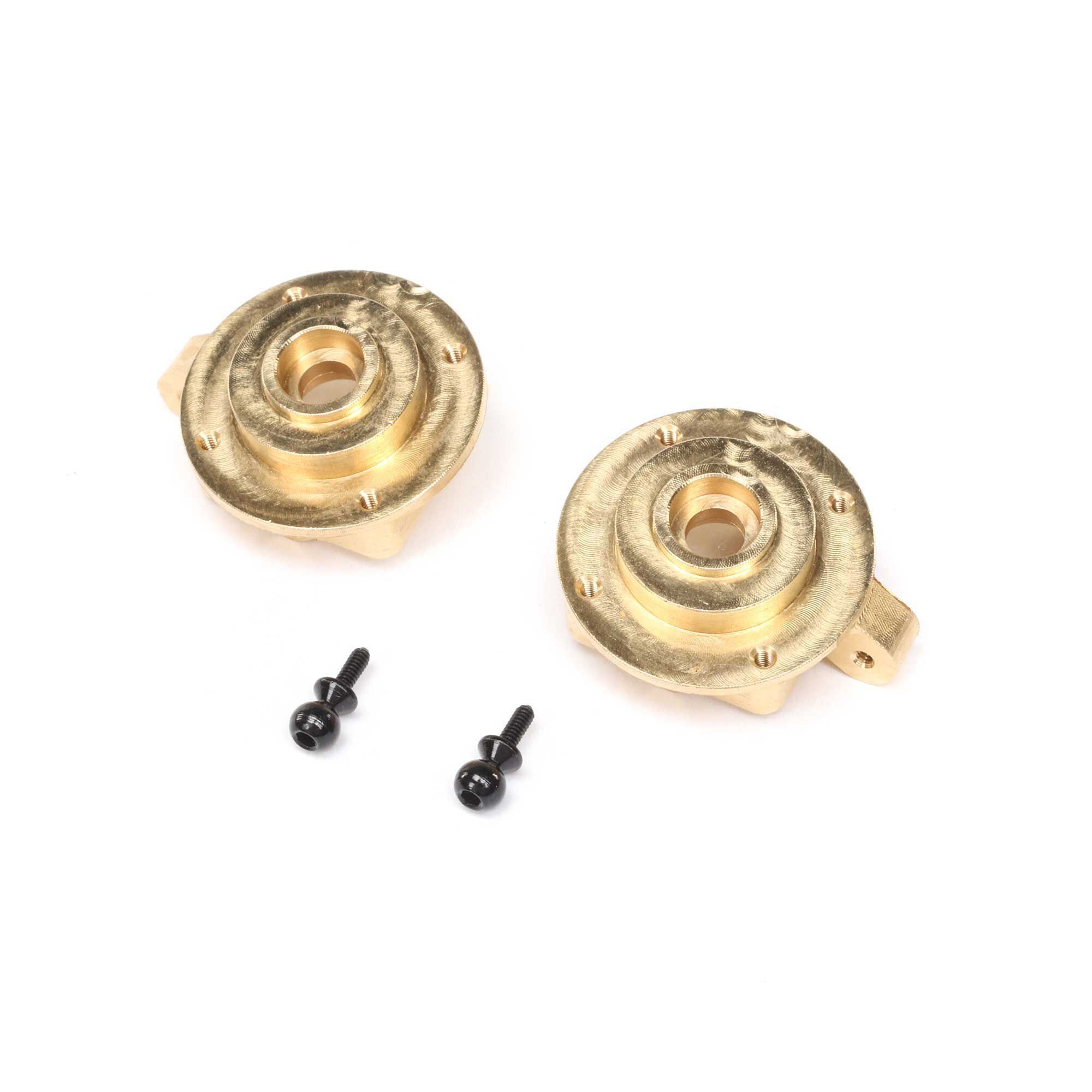 Axial Knuckles, Brass (L/R): SCX24, AX24 (Z-AXI302003)