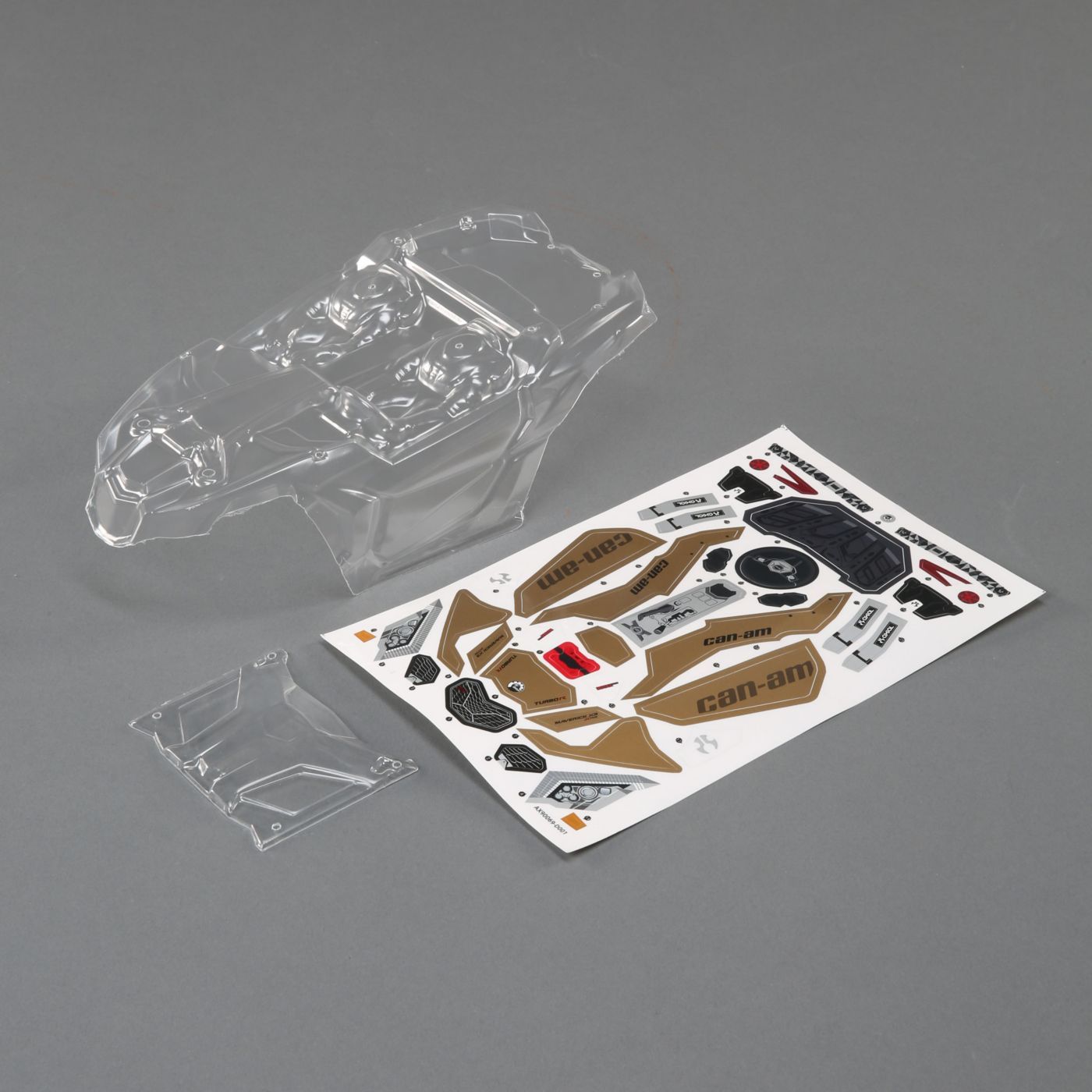 Axial Yeti Jr. Can-Am Maverick Body (Clear) (Z-AXI31596)