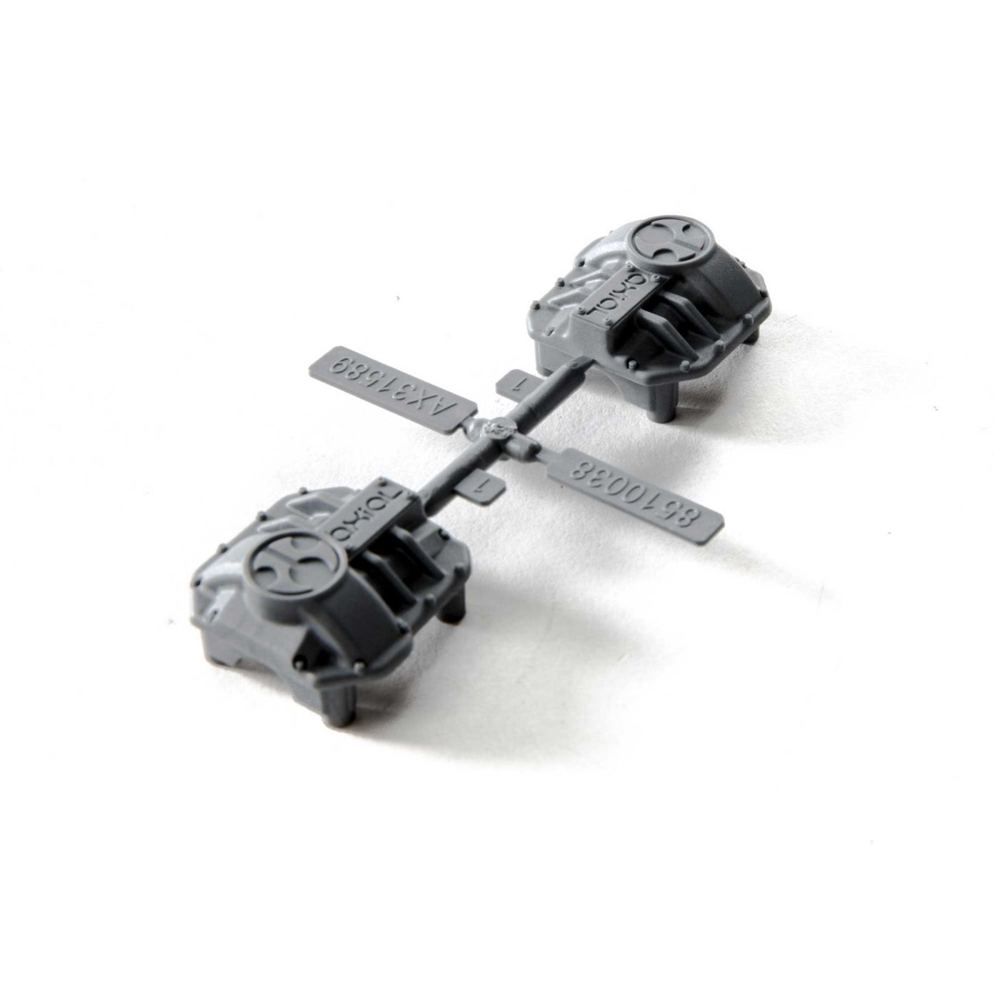 Axial AR44 Differential Covers (Silver) (Z-AXI31641)