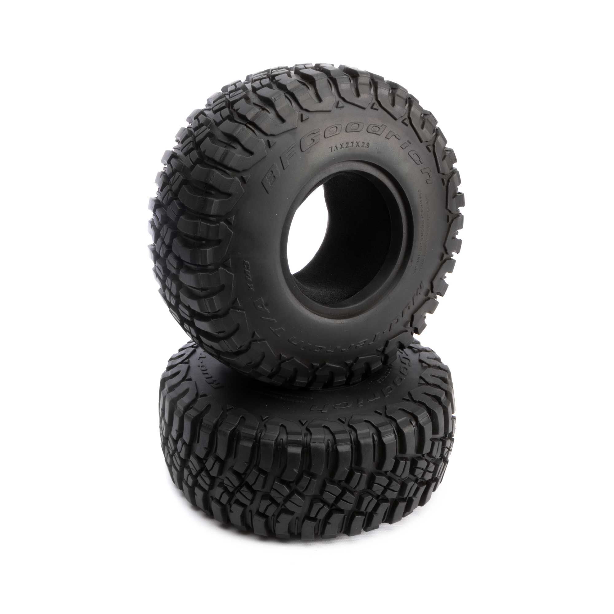 Axial 2.9&quot; BFGoodrich Mud Terrain KM3 with Inserts (2) (Z-AXI45000)