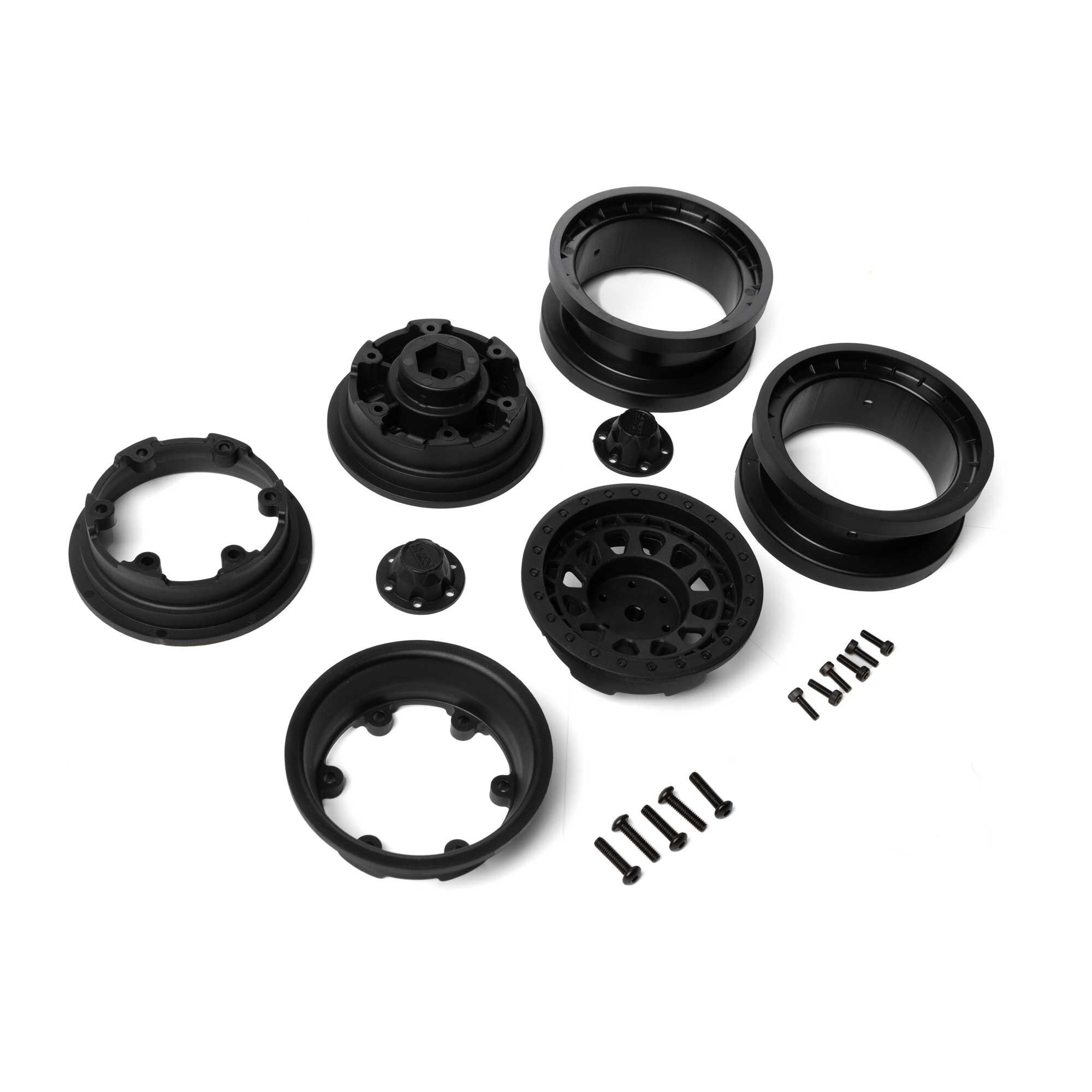 Axial 2.9&quot; Black Rhino Primm Beadlock Wheels (2) (Z-AXI45001)