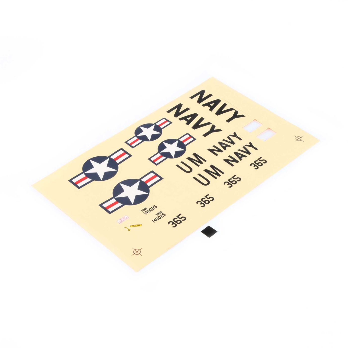 Hobbyzone Decal Sheet: T-28 Trojan S (Z-HBZ5604)