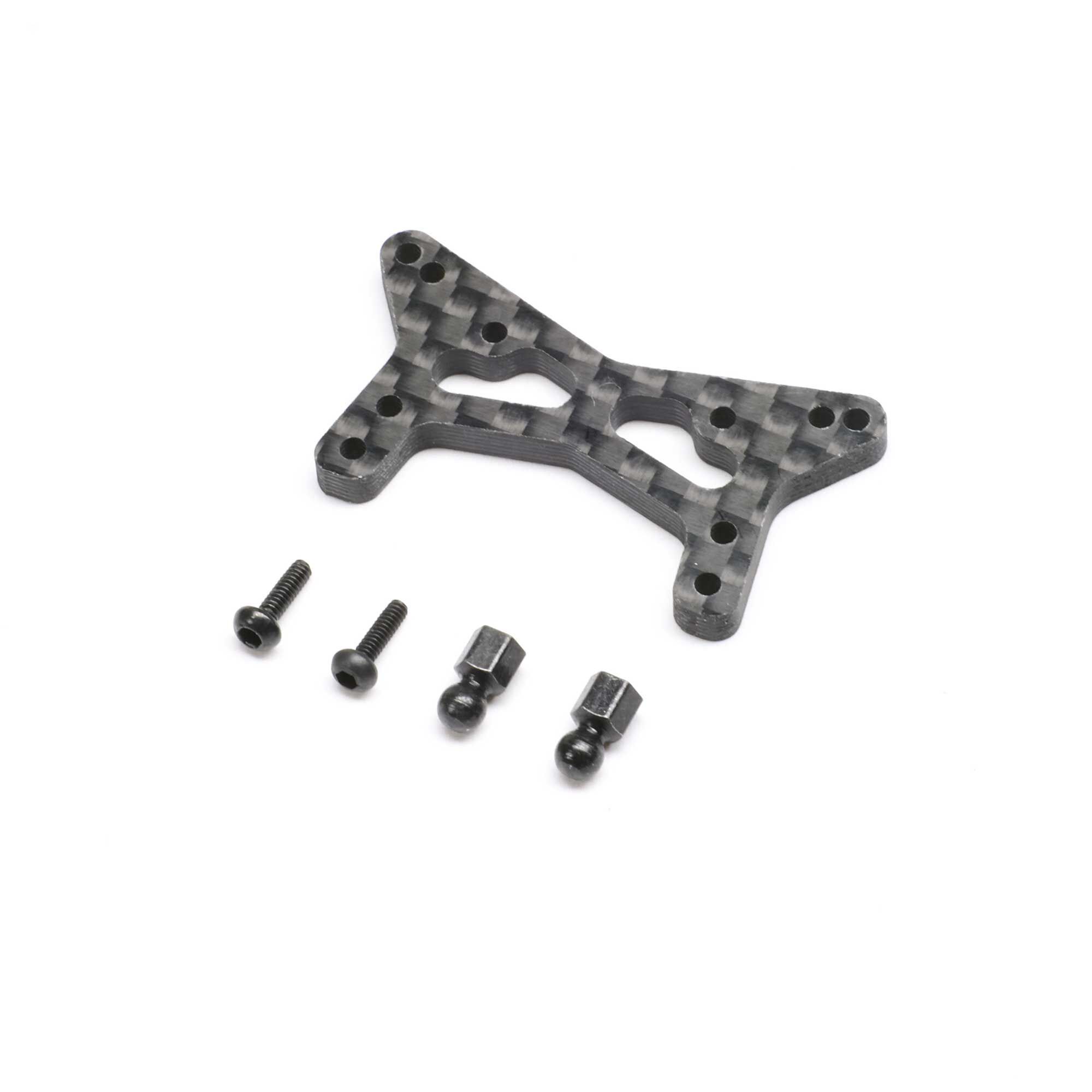 Losi Carbon Front Shock Tower: Micro-B (Z-LOS-1981)