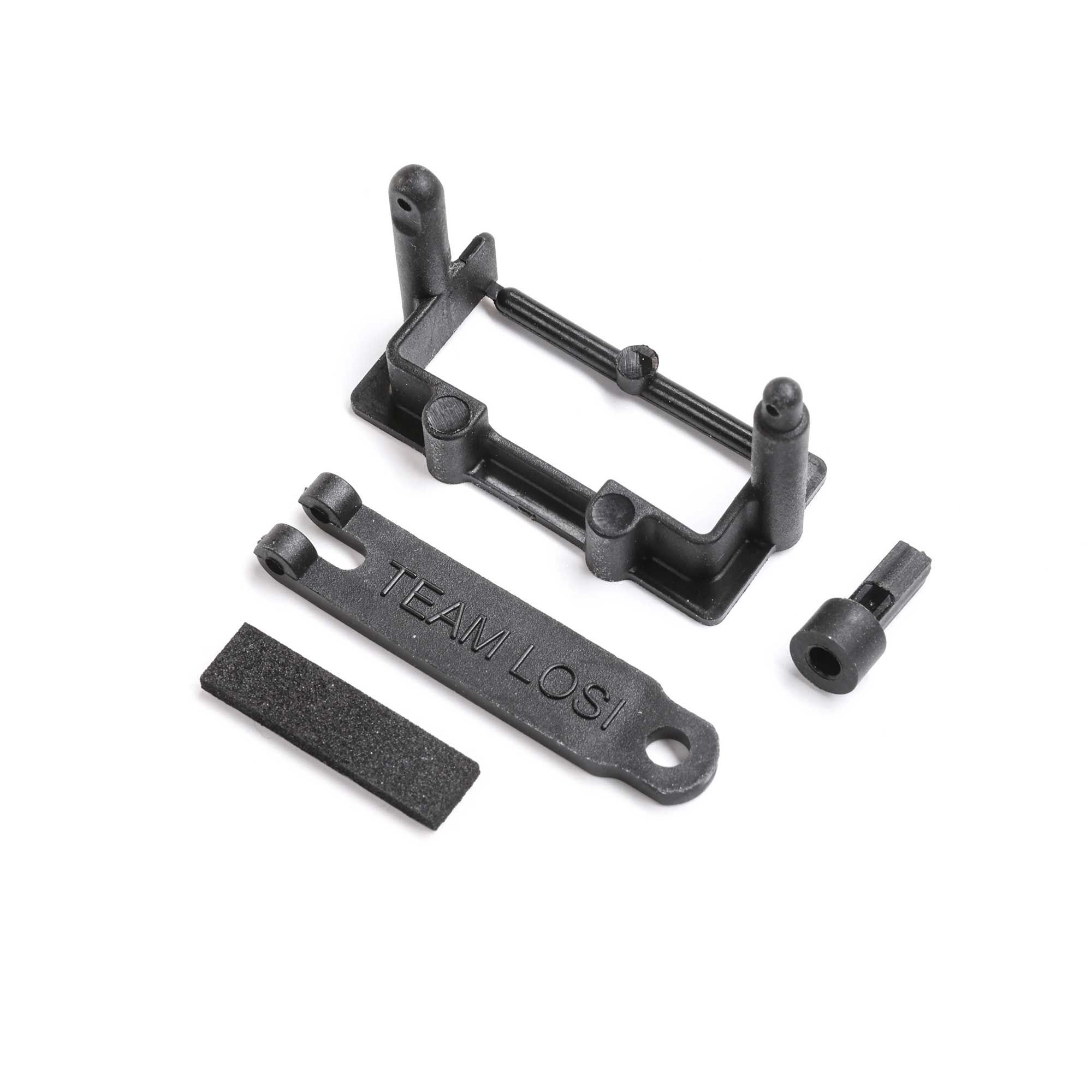 Losi Battery Box &amp; Antenna Mount: Mini JRX2 (Z-LOS211024)