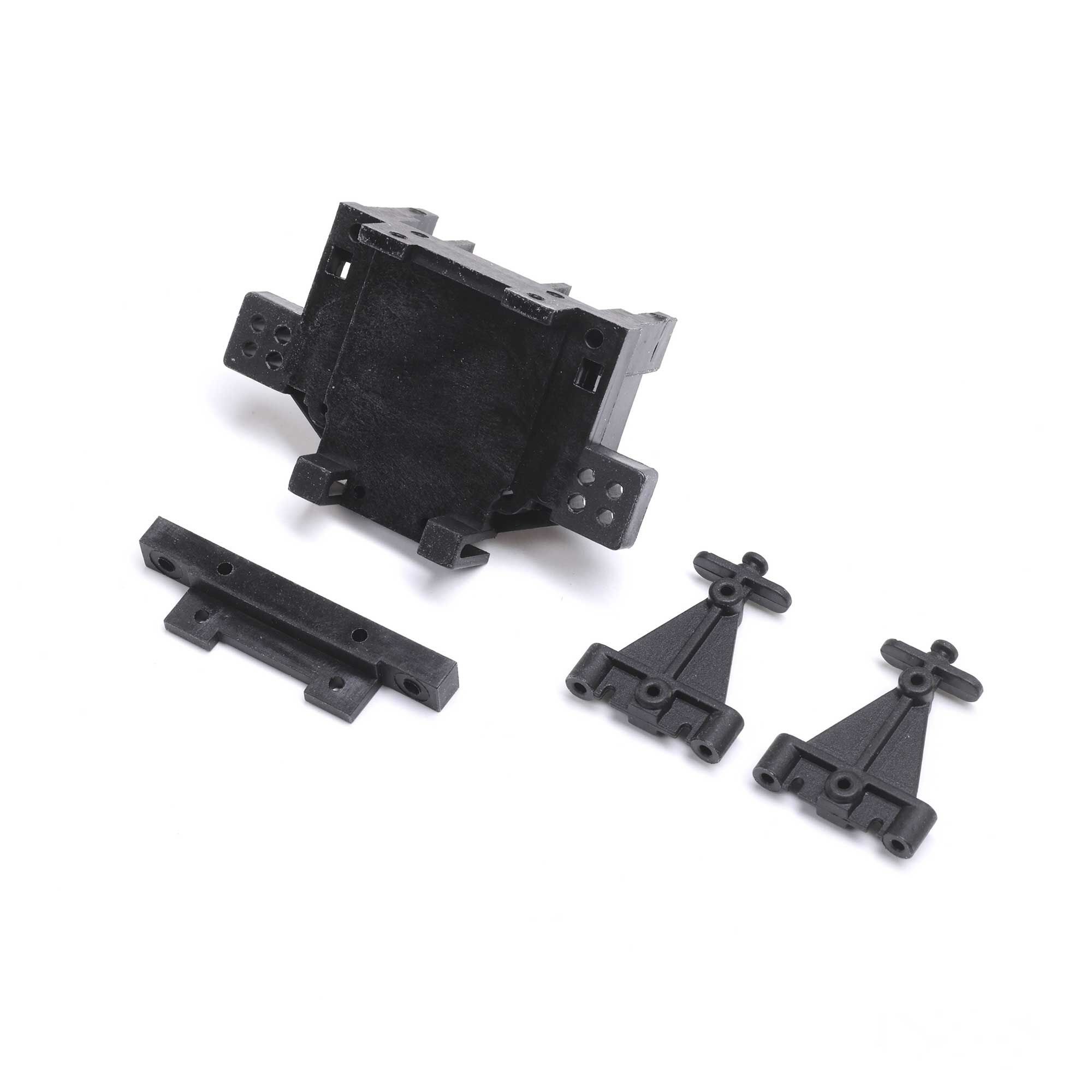 Losi Rear Bulkhead, Toe Block, Link Mount: Mini JRX2 (Z-LOS211028)