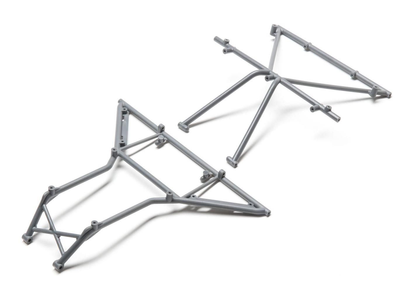 Losi Roll Cage, Roof, Front, Grey: Rock Rey (Z-LOS230040)