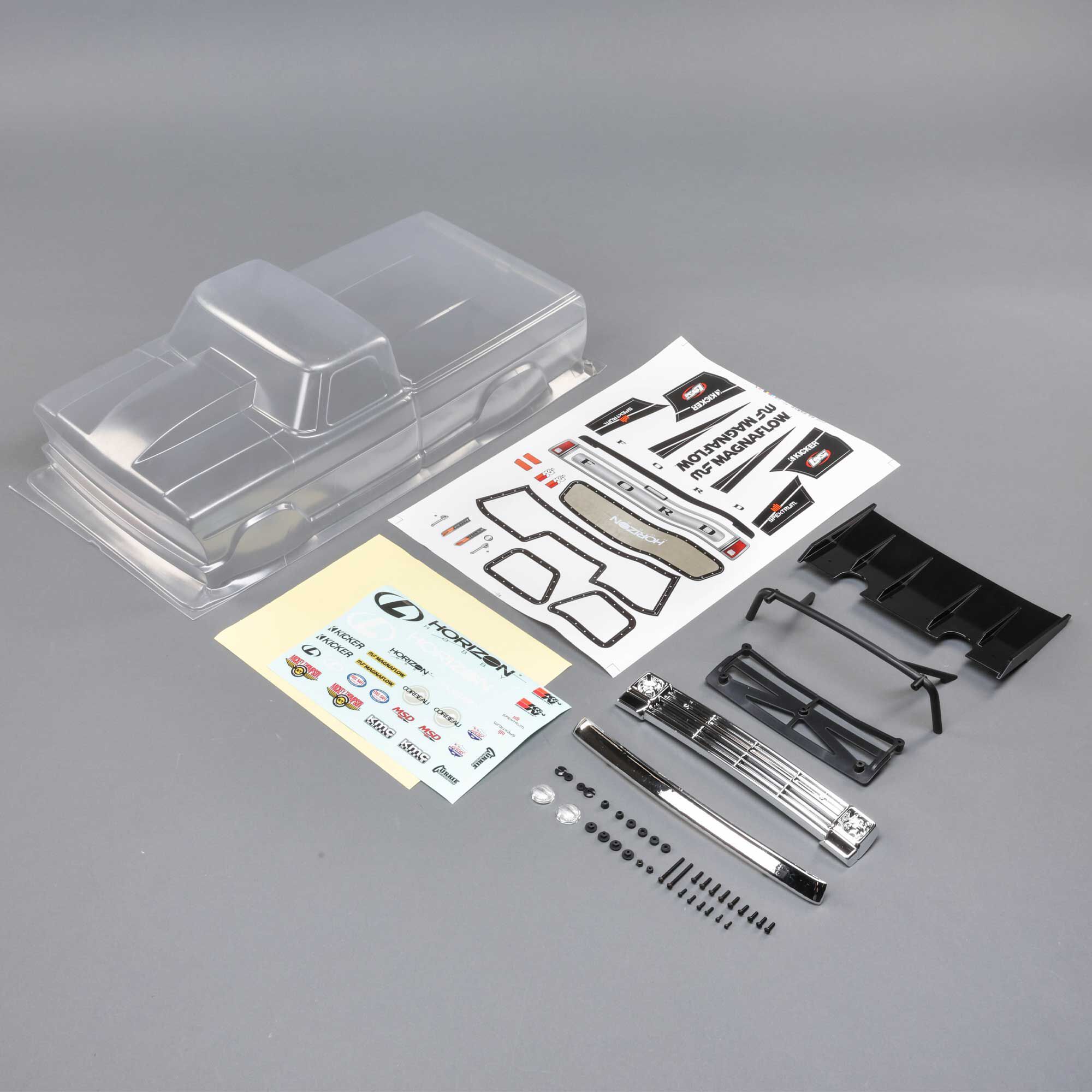 Losi Clear Body Set, 1968 F100 : 22S Drag Car (Z-LOS230087)